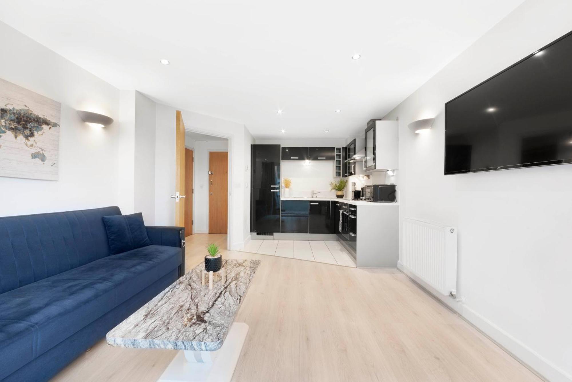 Cosy Modern1 Bed Apartment, By Excel London, Airport & O2 Apartment London