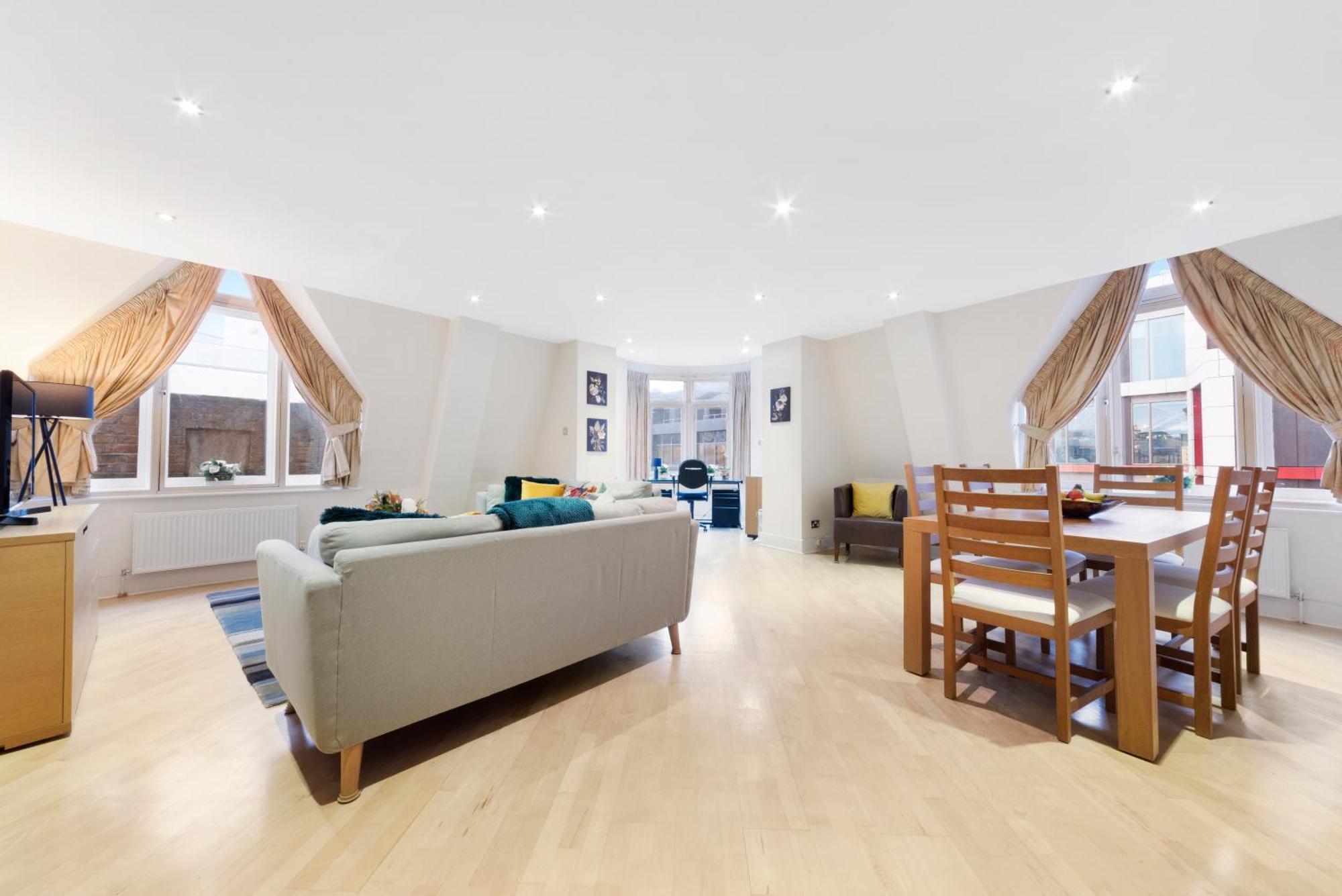 Farringdon Penthouse Spacious 3 Bedroom 2 Bath Apartamento