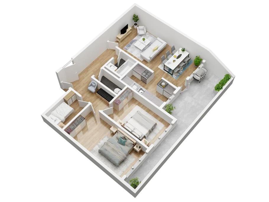 Spacious Flat Close To Elizabeth Line *