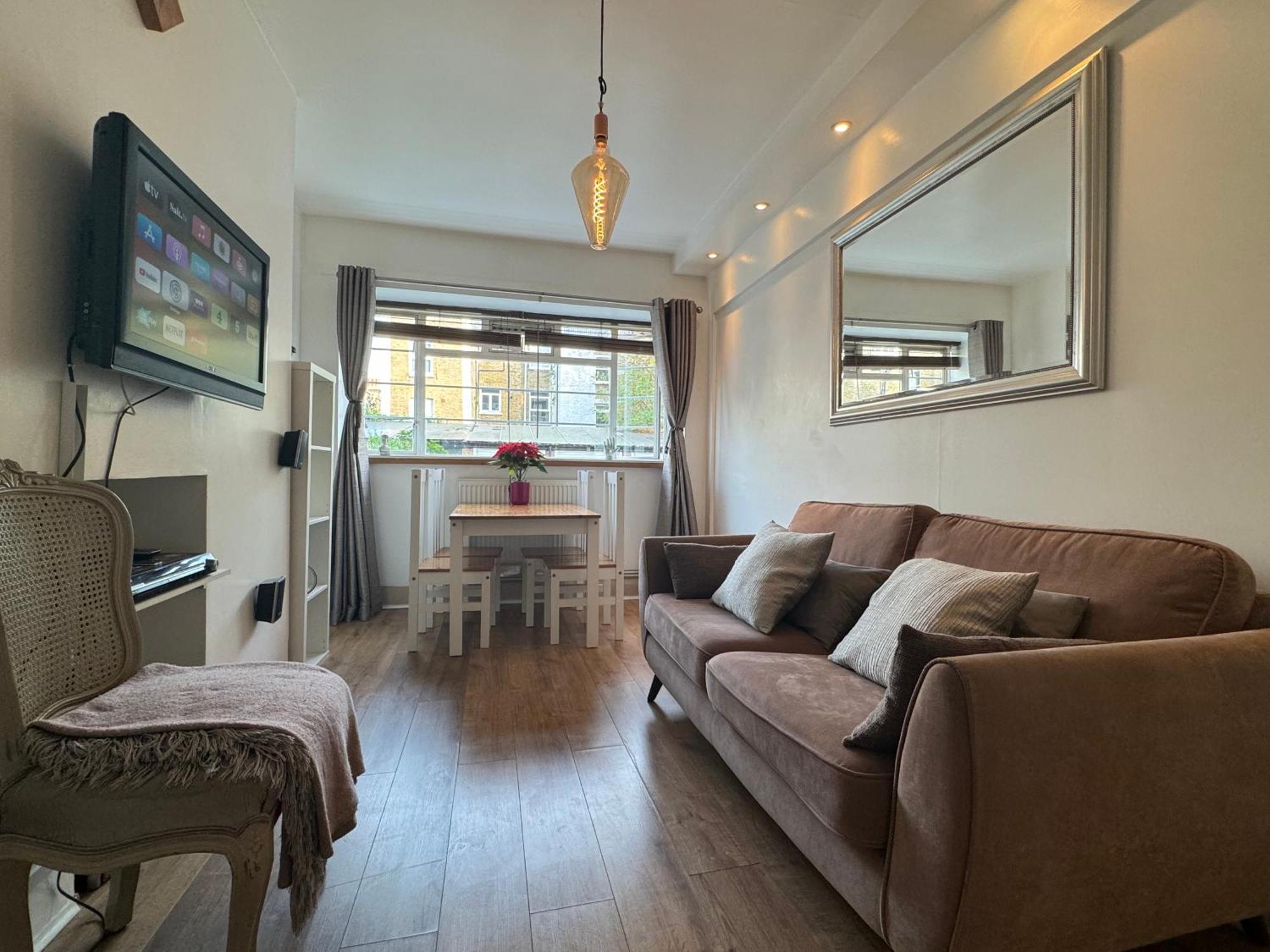 Apartment Serene 1bd Flat 7 Mins From Clapham Common *