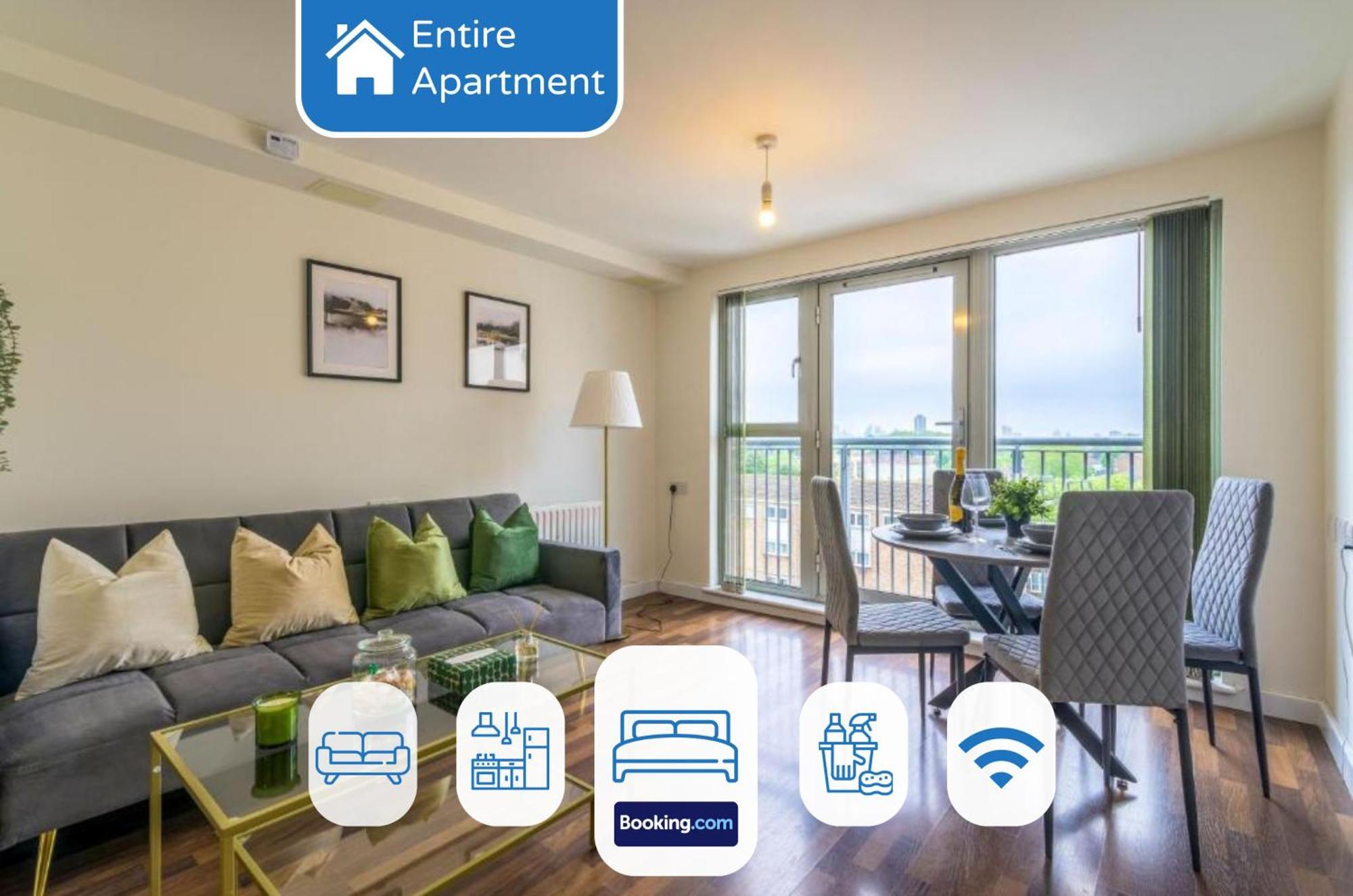 Warm 2-bed Flat By Livestay Short Lets & Serviced Appartement Londen