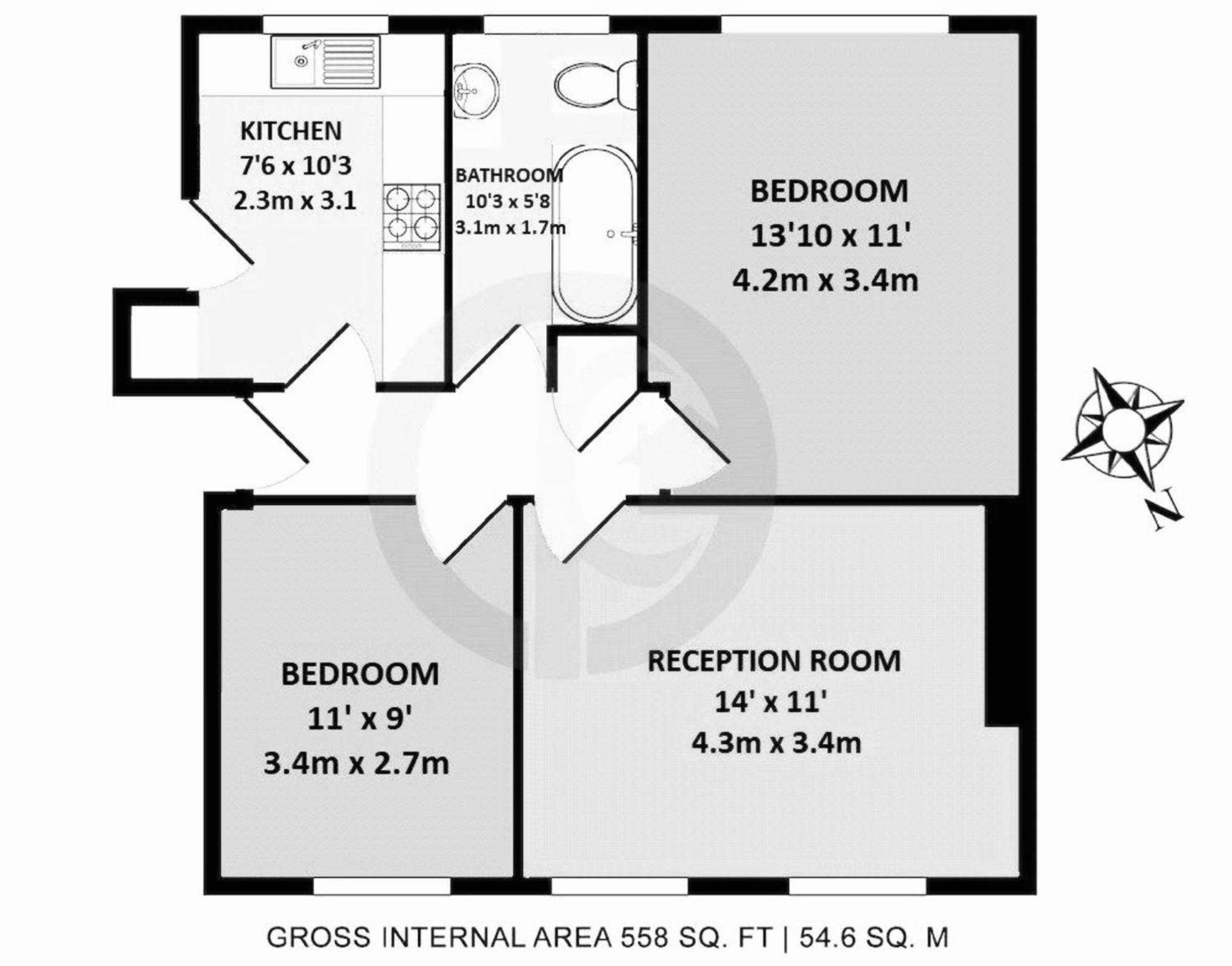 Apartamento Staylondon - Sleeps 6 With Free Parking - Tourist, Concerts & Matches