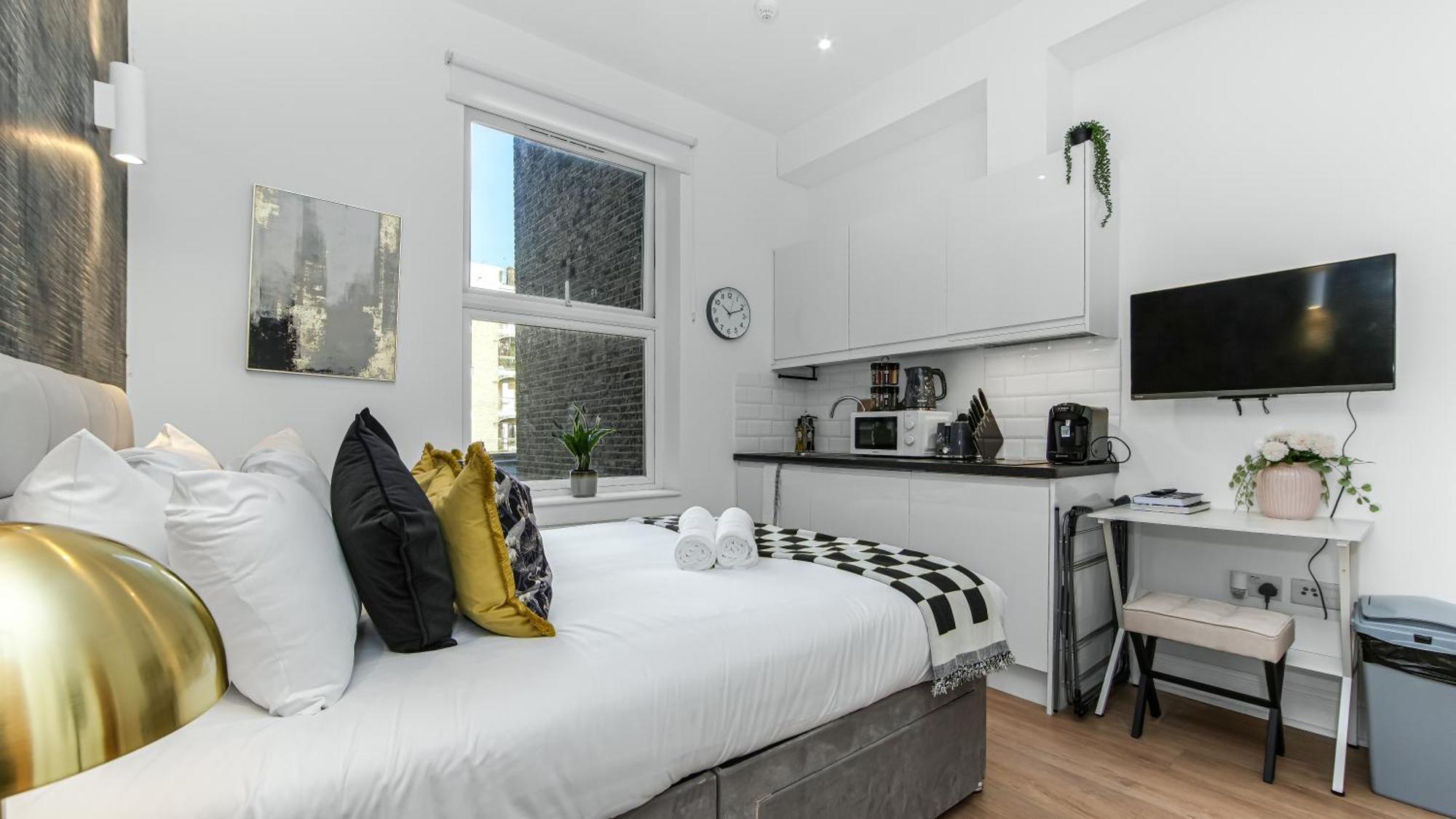 Charming Petite In With Kitchenette Apartment