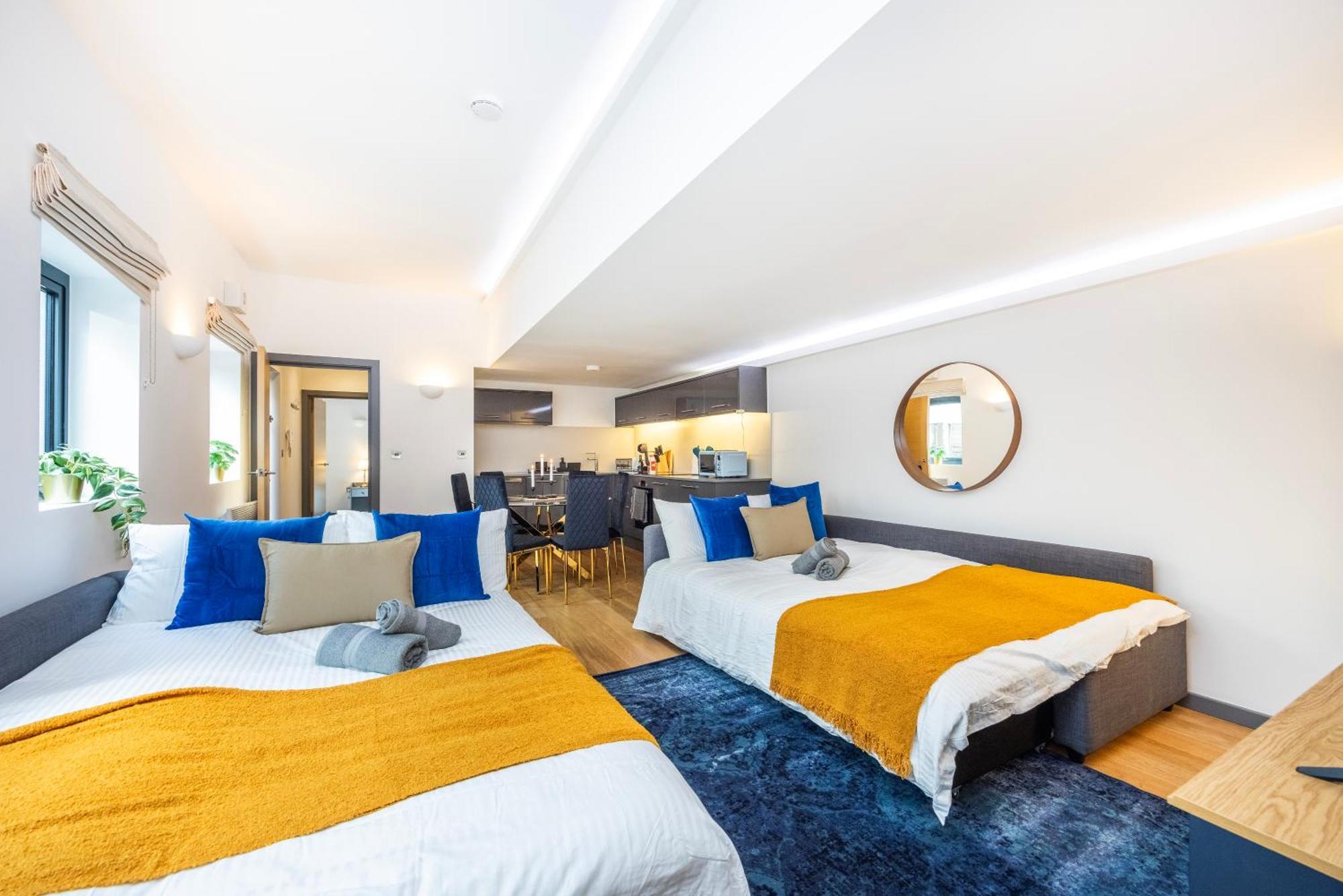 Apartment 2 Bed 2 Bath Deluxe Flat In Kensington *