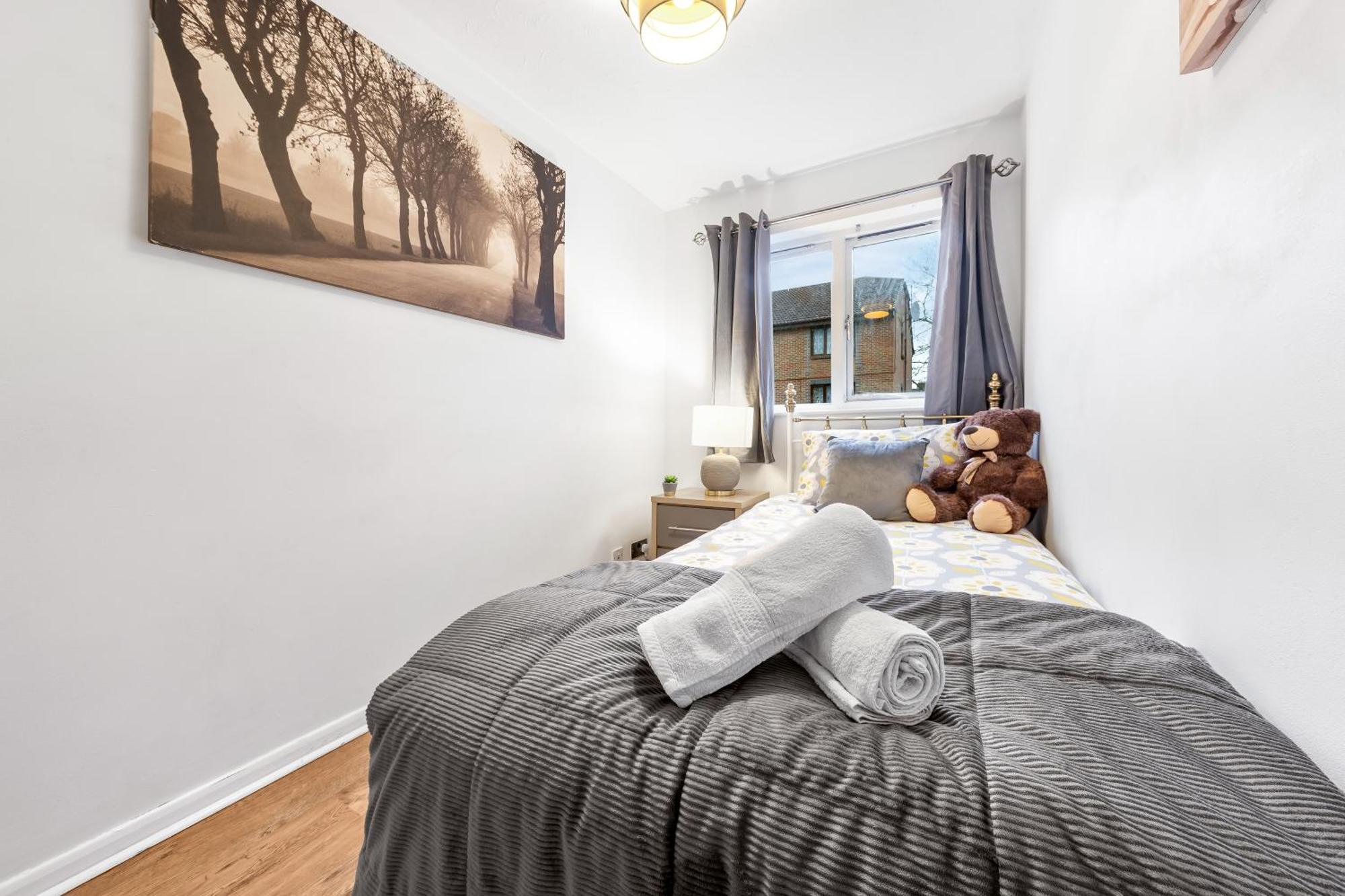 Apartment Luxe 2bed, Free Parking And Permit, Great Transport Links