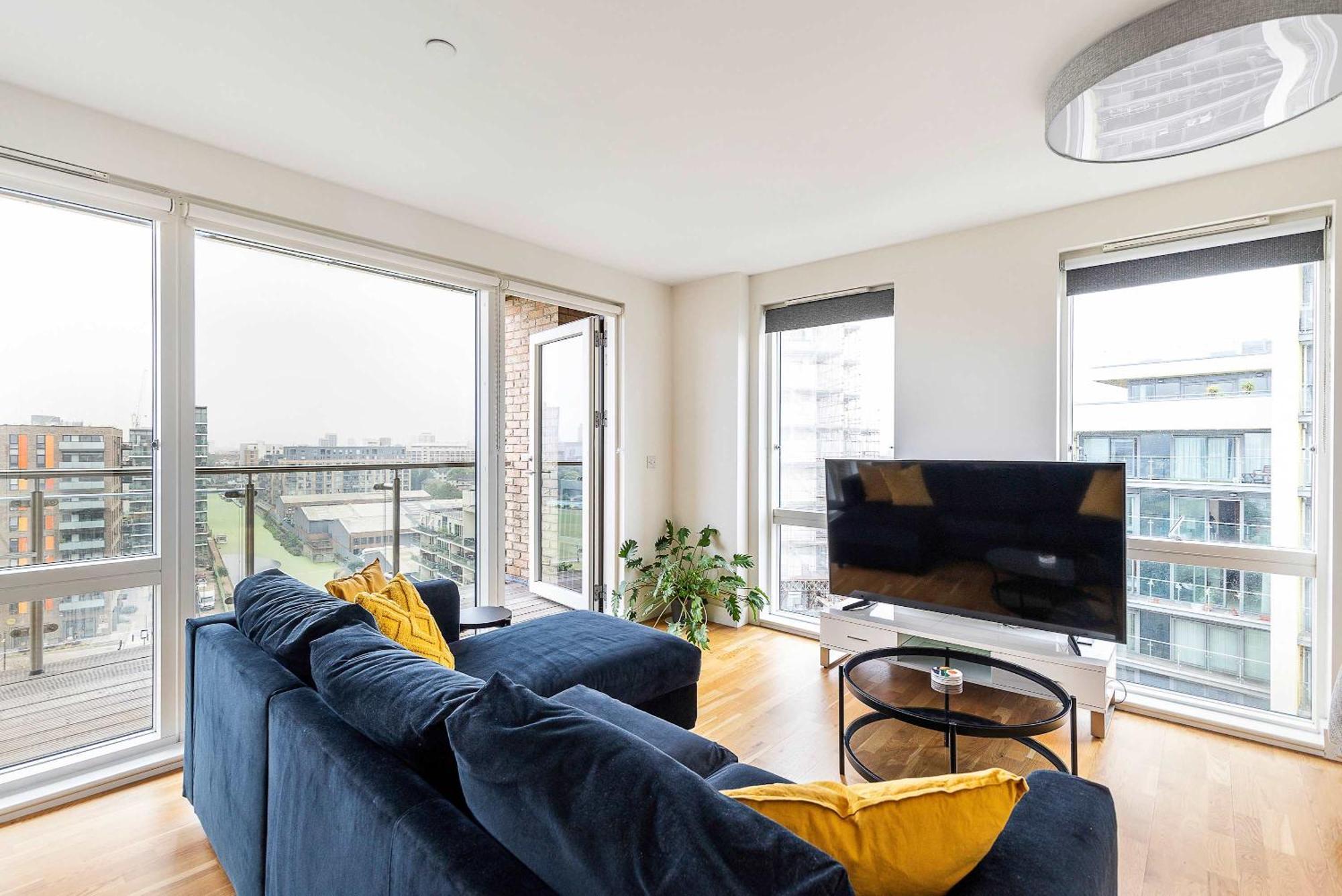 Apartamento 3br Poplar Views Of Canary Wharf Londres