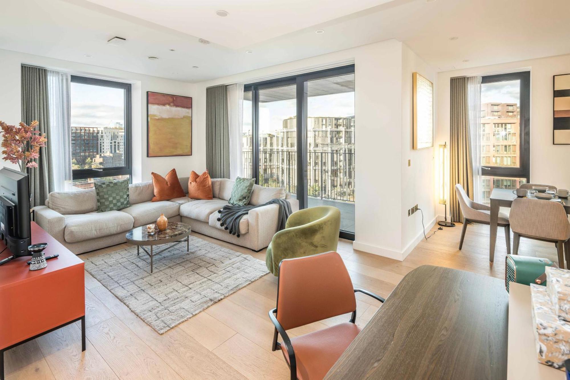 Kings Cross-new Development-super Luxury-sunset View-central Appartement Londen
