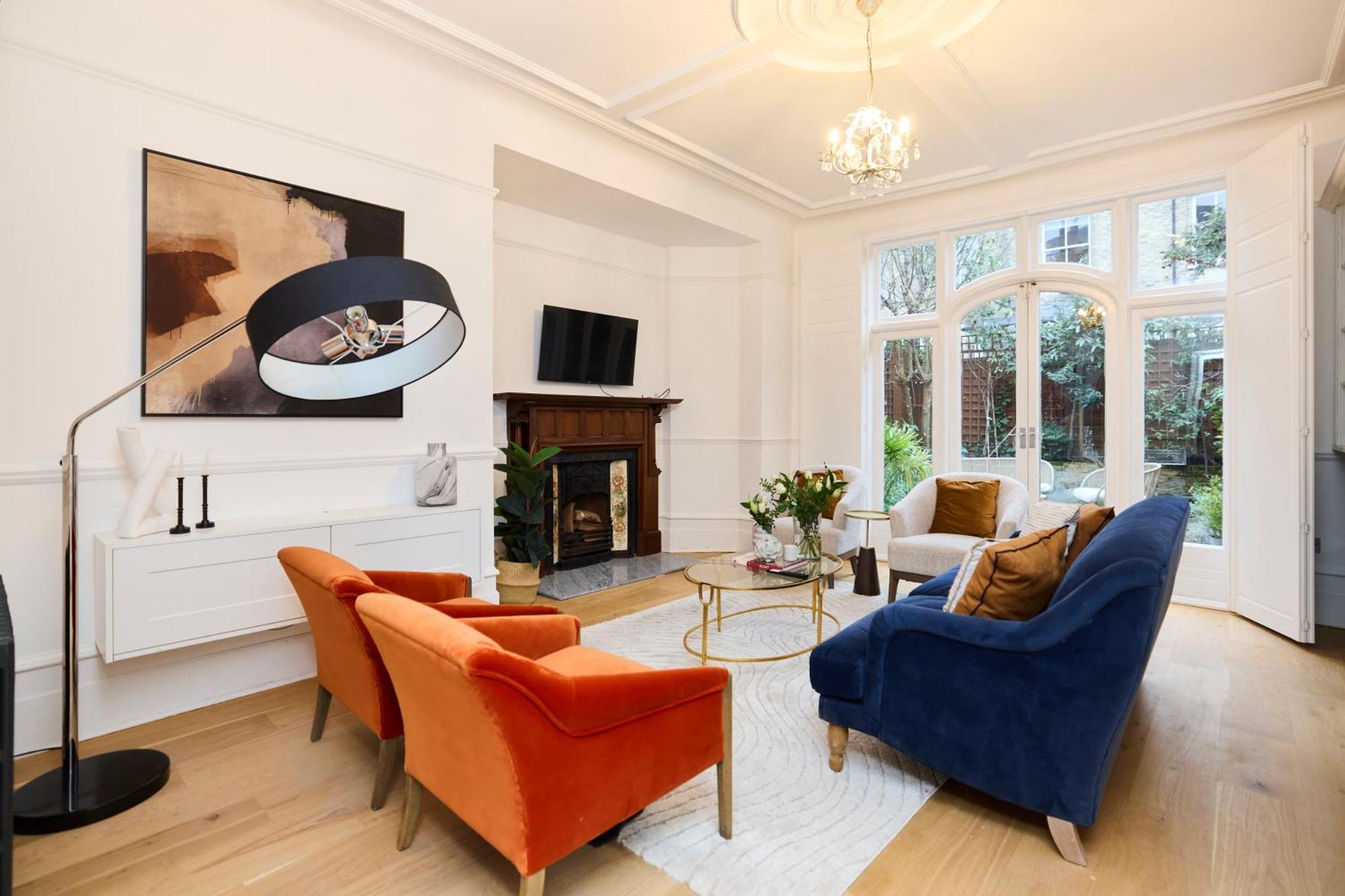 The Belsize Park Place - Charming 6bdr With Garden Apartment London