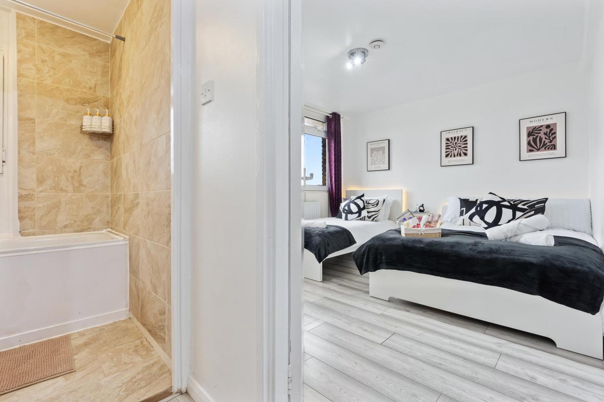 Apartamento Modern 1-bedroom Stockwell 15 Mins To - Perfect Base For Exploring