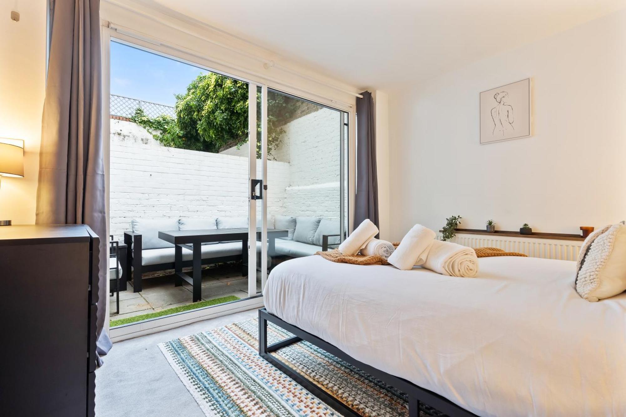Apartment Stylish 1br Fulham Flat With Private Patio *
