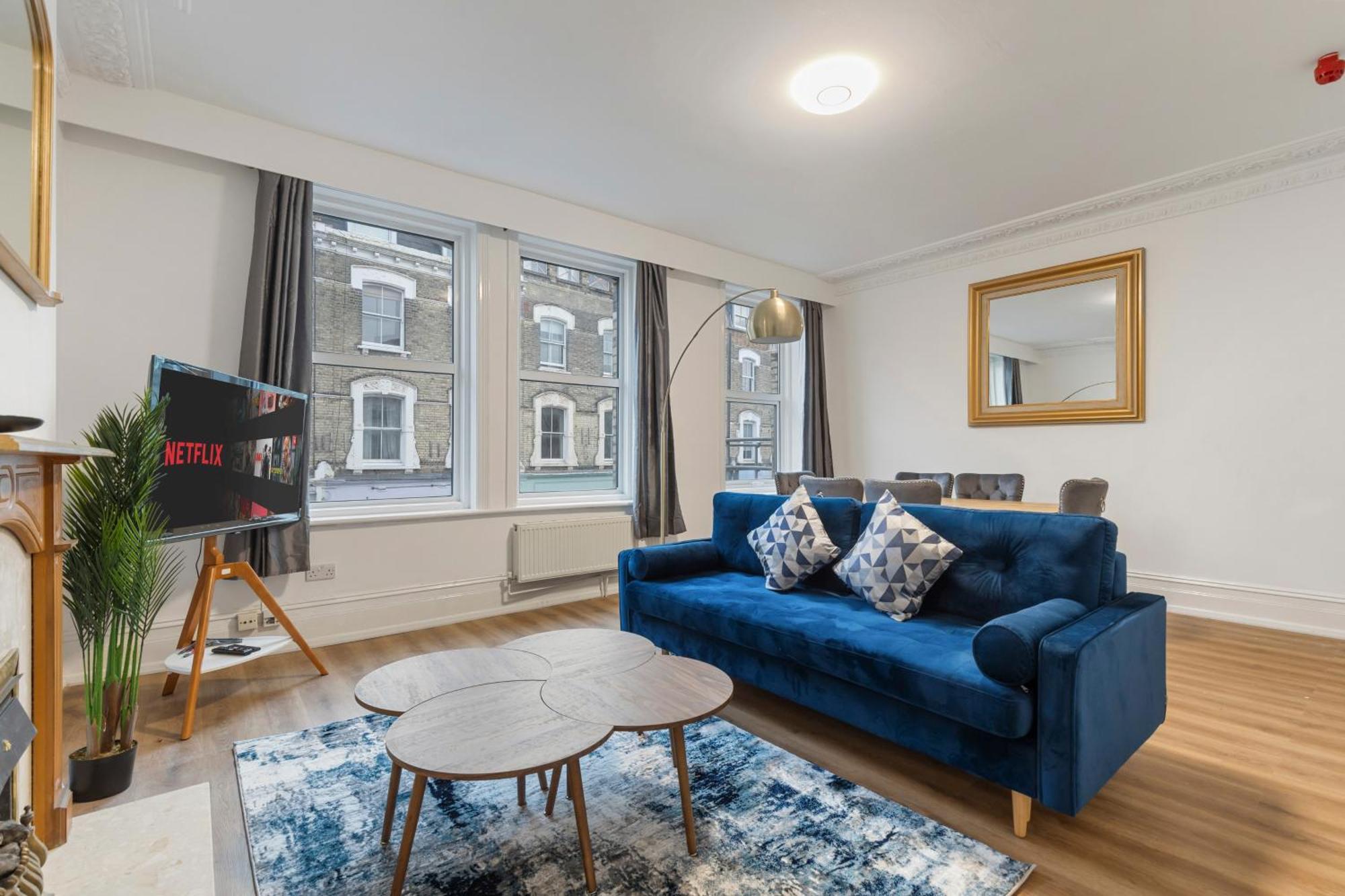 Modern 5-bedroom Fulham Flat - Sleeps 12 Apartamento *