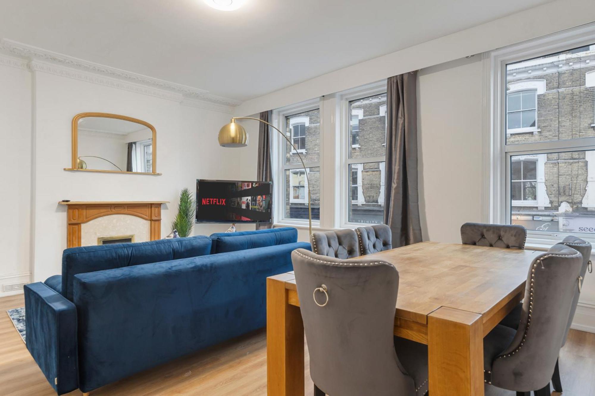 Modern 5-bedroom Fulham Flat - Sleeps 12 Londres