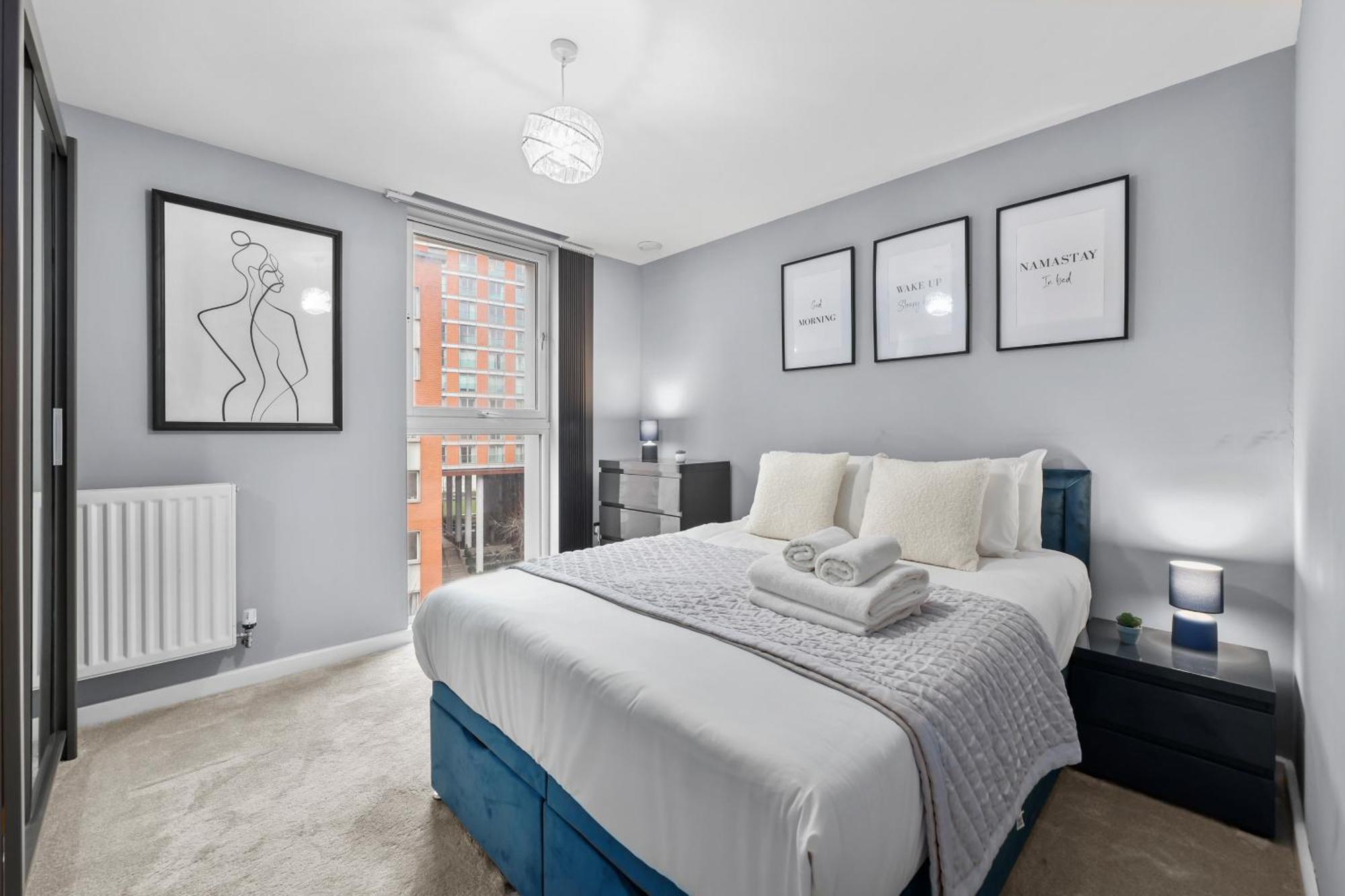 Apartment 2-bedroom Short Term & Flexible Renting Canary Wharf London