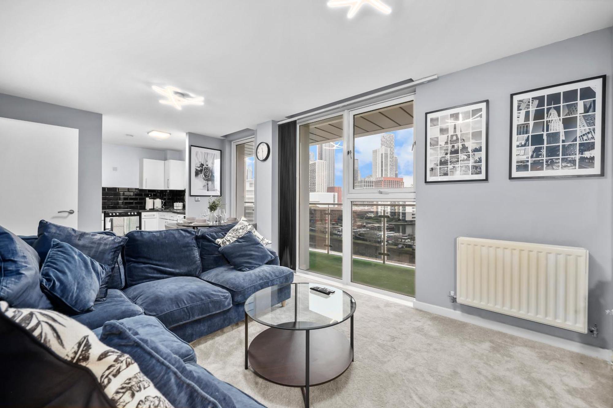 Apartment 2-bedroom Short Term & Flexible Renting Canary Wharf *