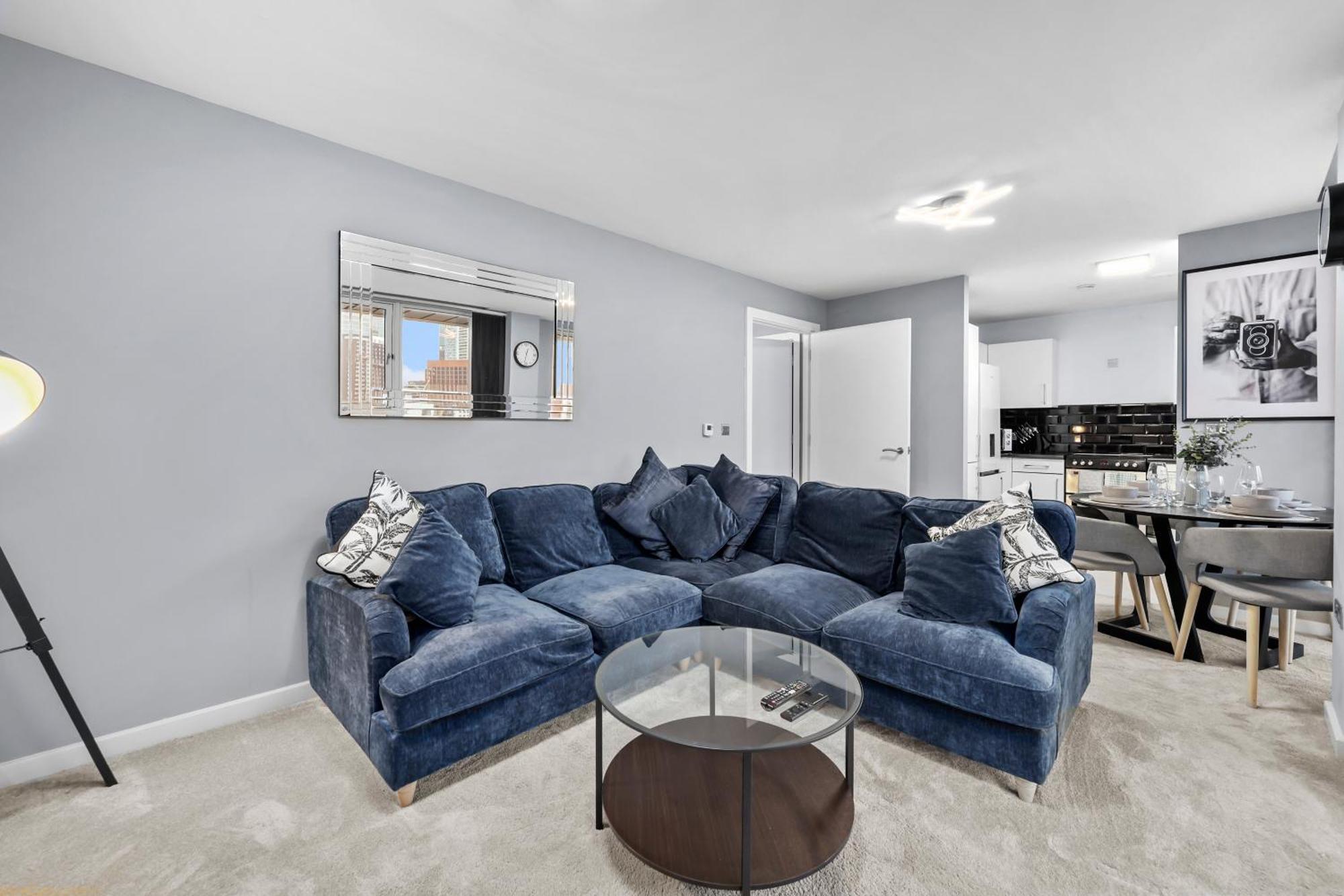 2-bedroom Short Term & Flexible Renting Canary Wharf