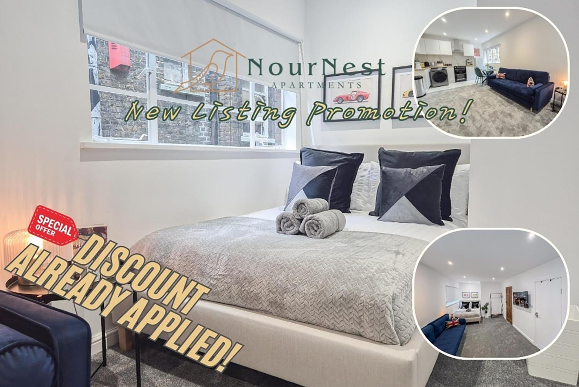 Sleek 1-bed Flats In Euston, Islington Near Regents Park *