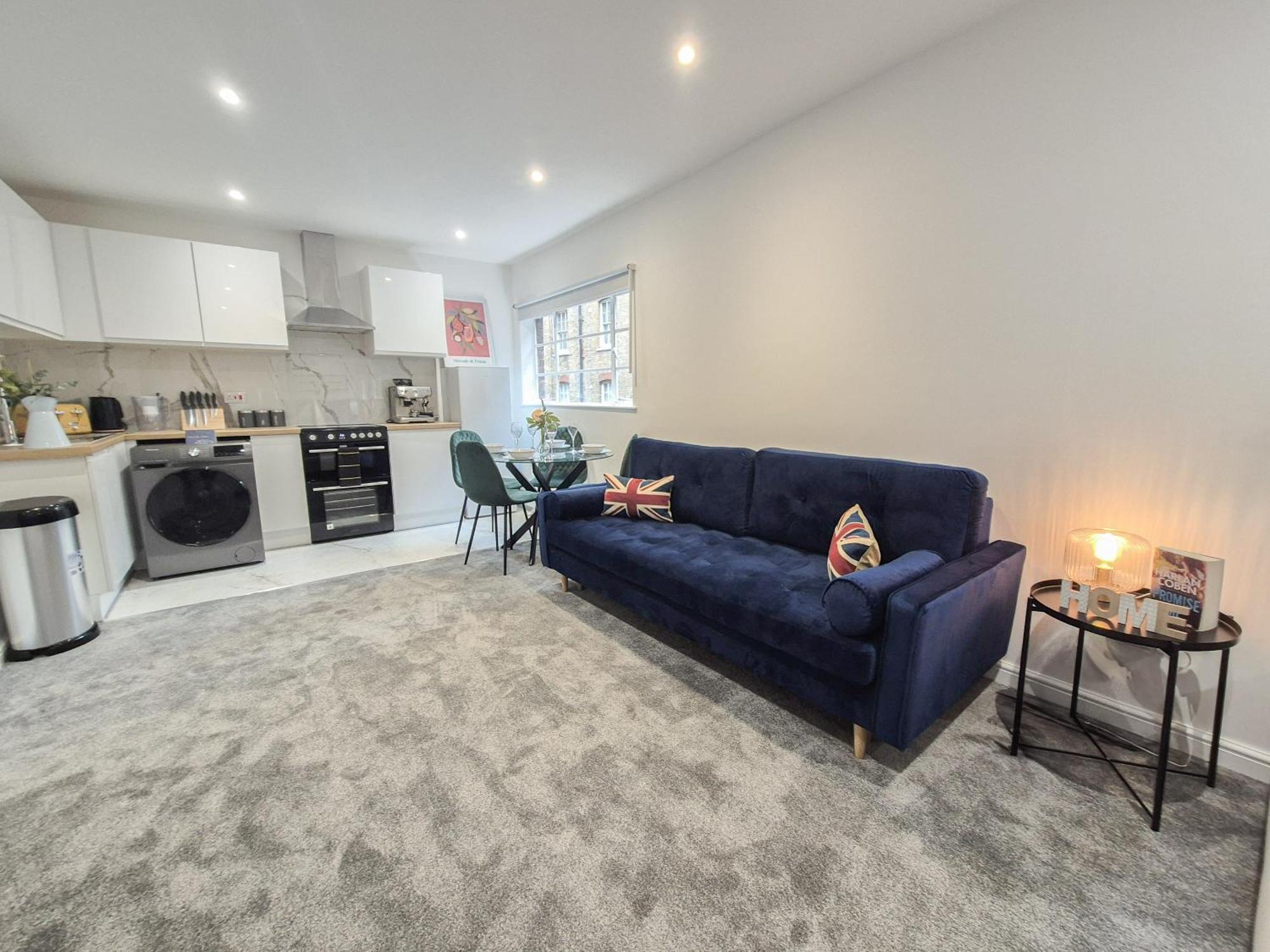 Sleek 1-bed Flats In Euston, Islington Near Regents Park Apartment London