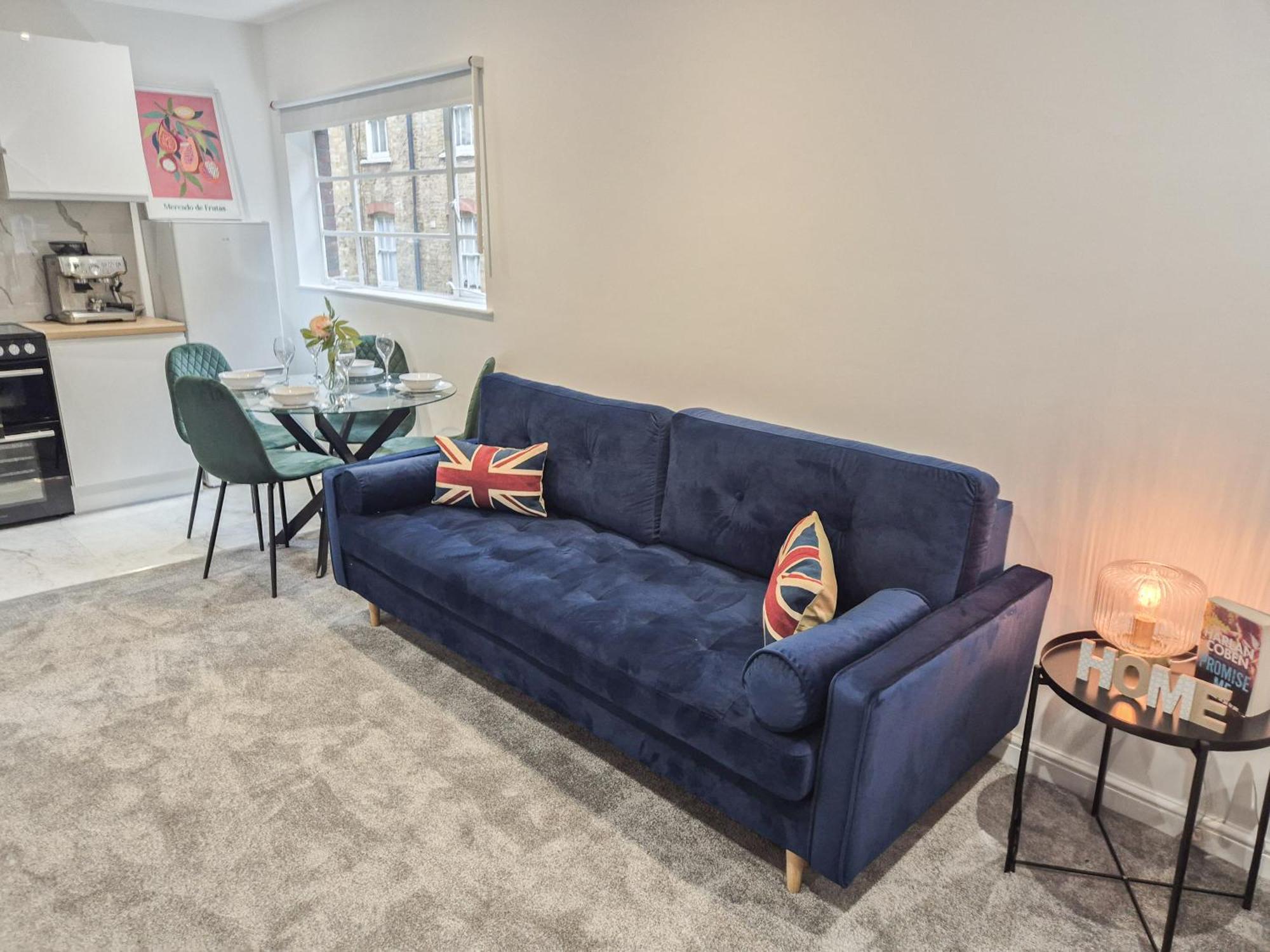 Sleek 1-bed Flats In Euston, Islington Near Regents Park Apartment London