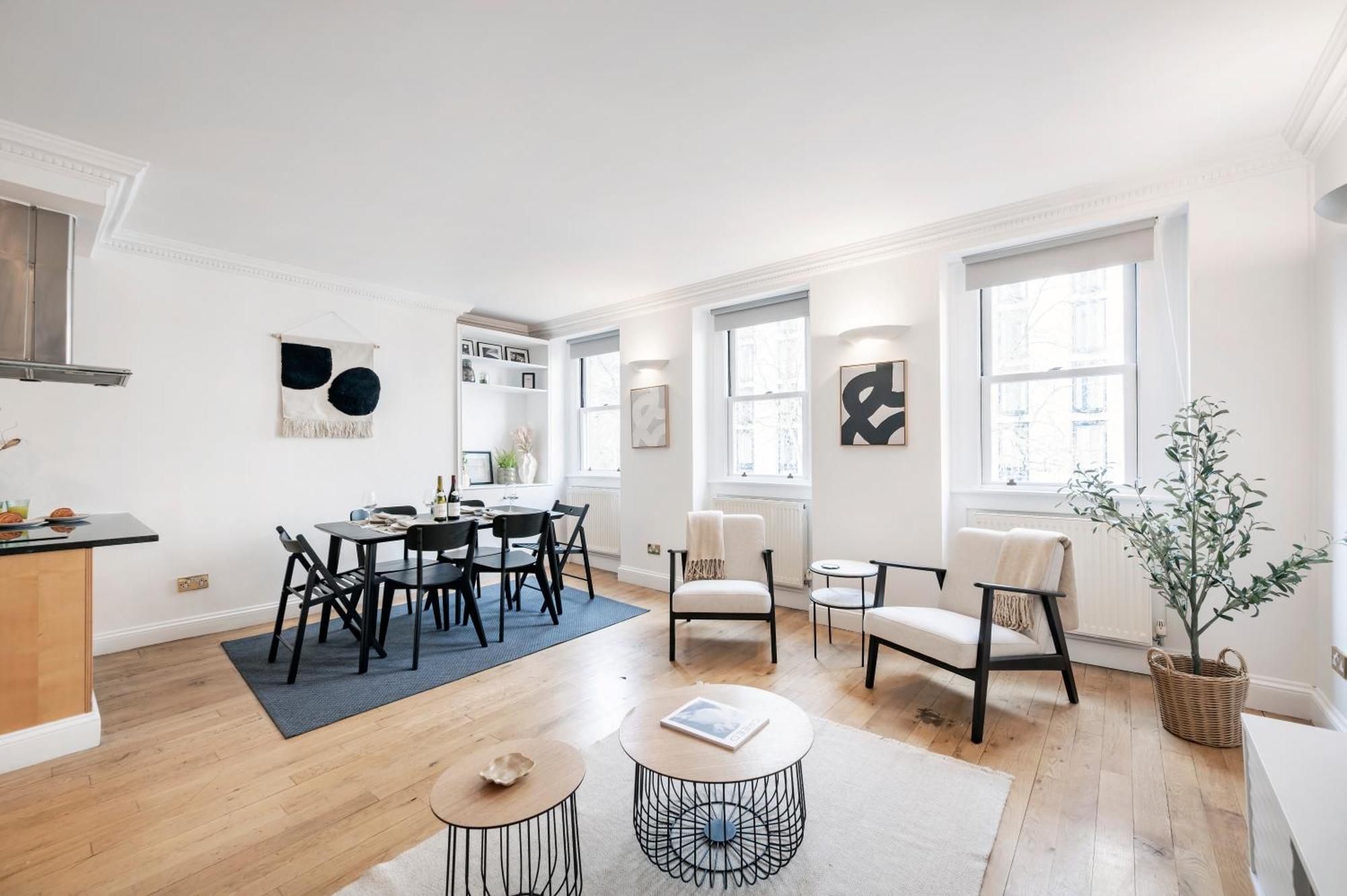 Apartment 2 Bedr, 3 Beds, 1 Bath Thames, Trafalgar Sq