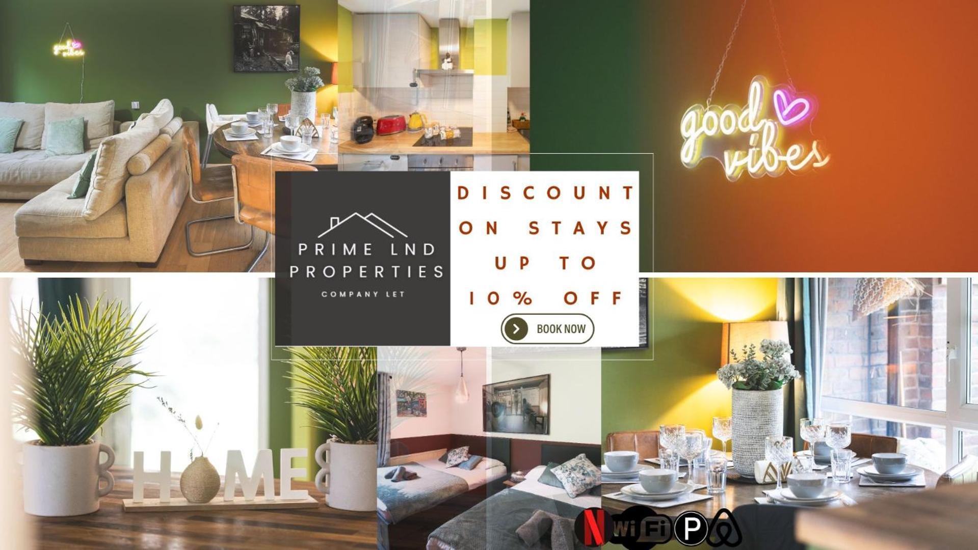 Appartement 20 Percent Off -todayonly-mobilerate Offers-genius Offers-londonbridge W Free Parking-wifi-sleeps7-4beds-netflix-family! Londen