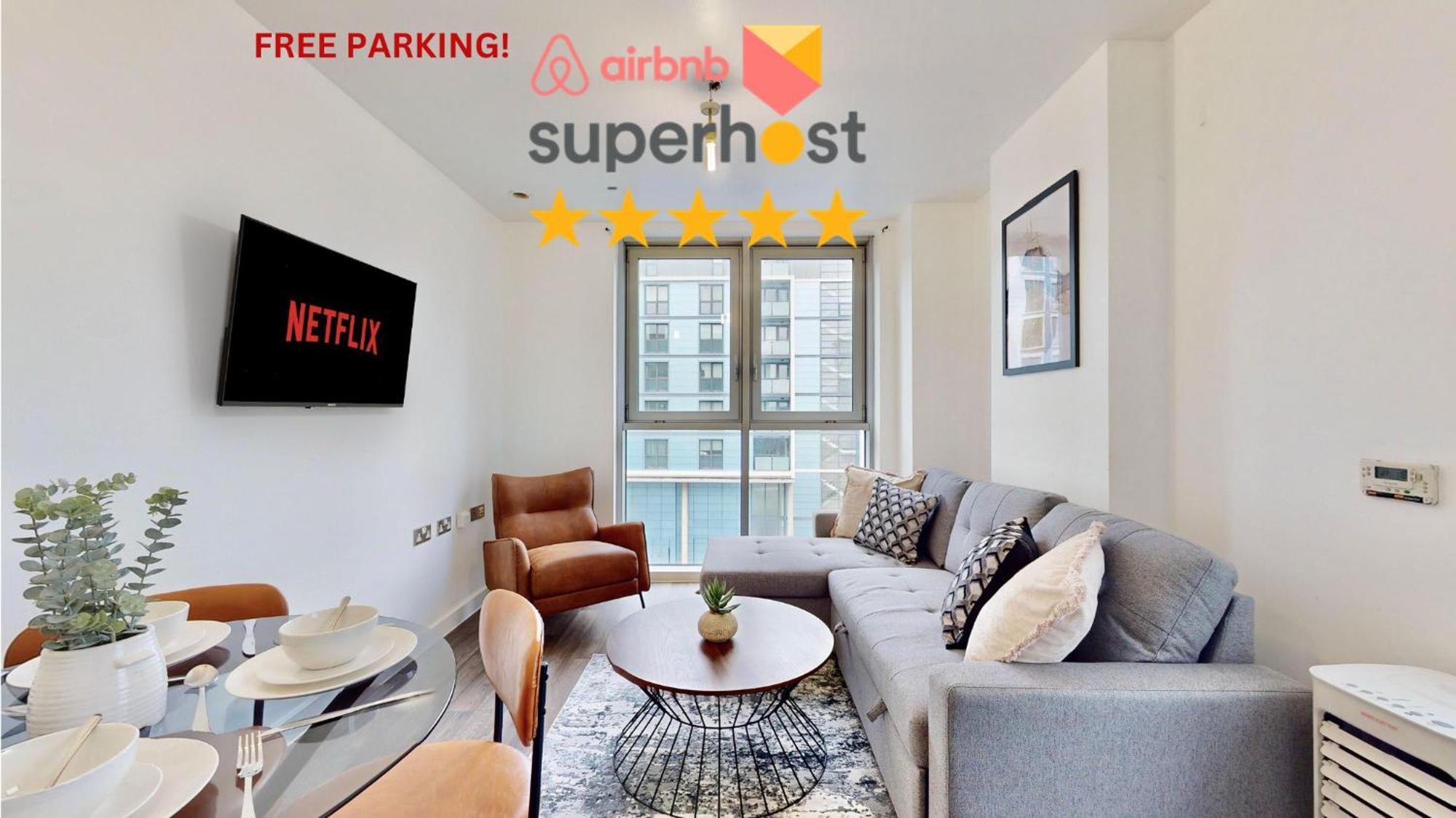 Appartement Chic & Spacious In Stratford Westfield - O2 Arena & Stadium *