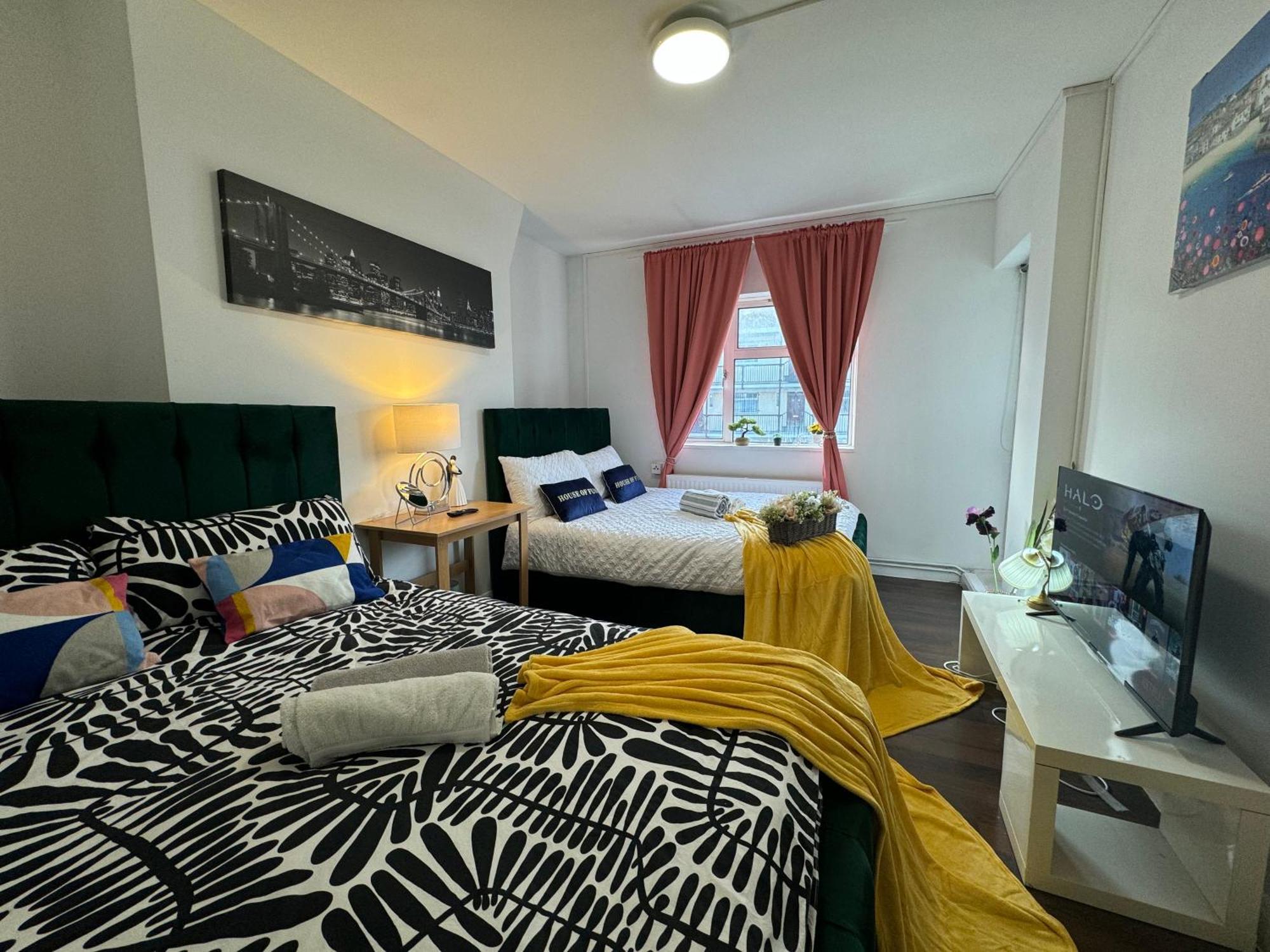 Apartment Lovely 1bedroom For 6ppl In Whitechapel, 1min Away To Dlr Station