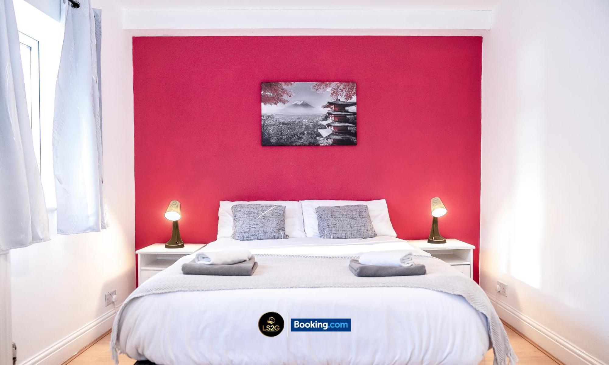 And Cozy 2br By Ls2g Short Lets & Serviced Greater With Free Wifi