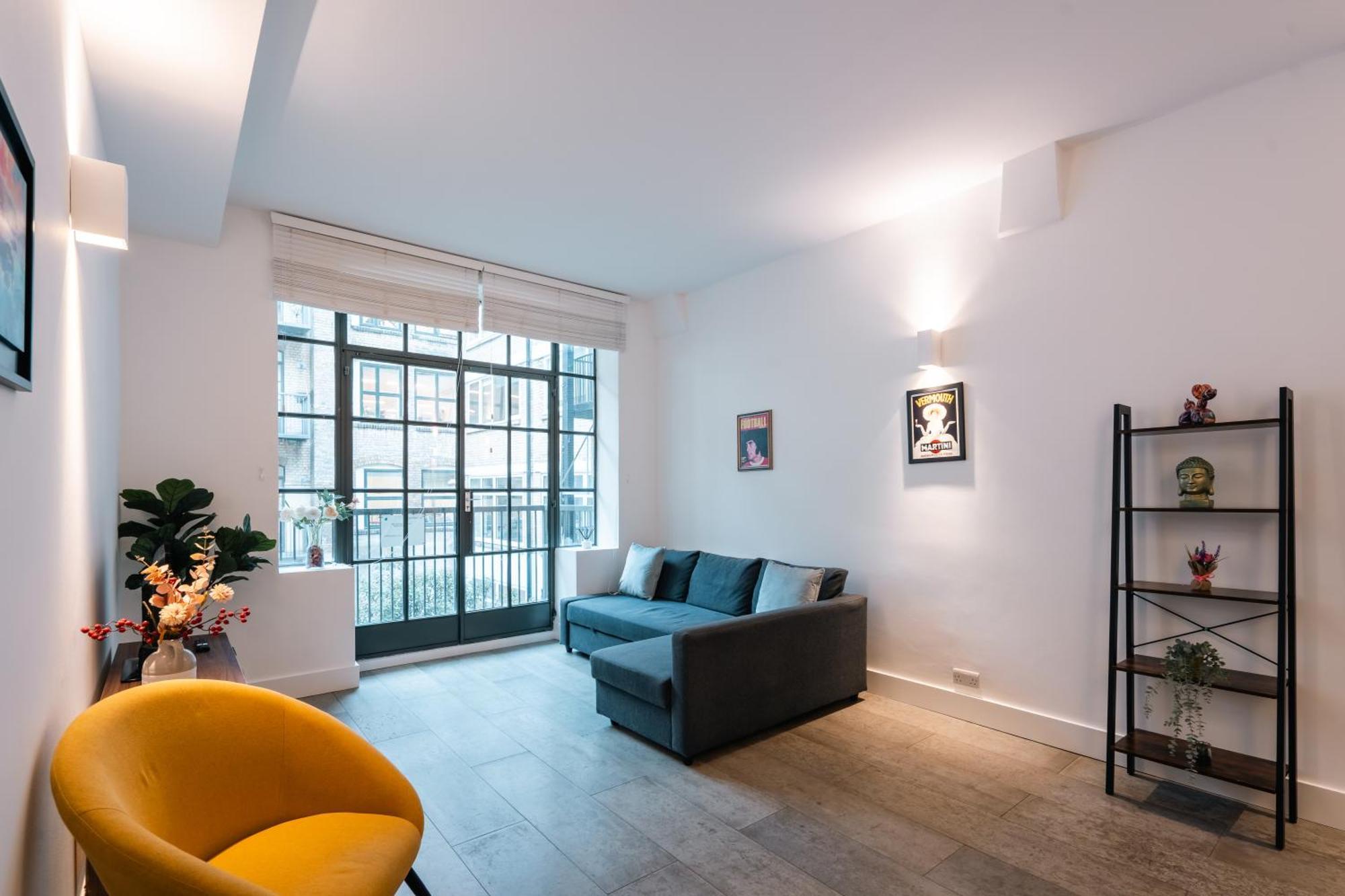 Apartment Stylish 2-bedroom Flat With Balcony In Clerkenwell *