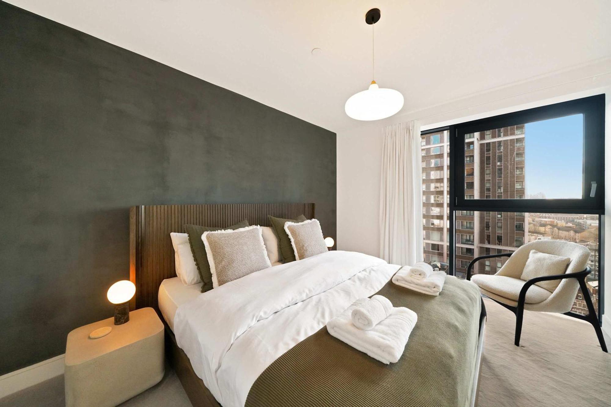 Rosso 2br & Views Appartement Londen