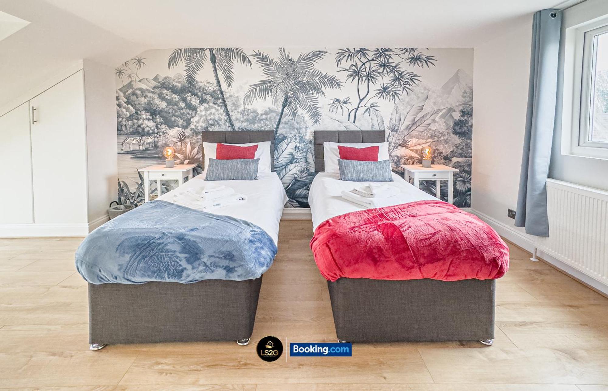 Stunning House By Ls2g Short Lets & Serviced Greater With Free Wifi Vakantiehuis