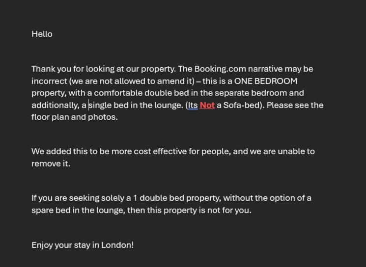 Apartment Angel Waterside - 2 To 3 People London