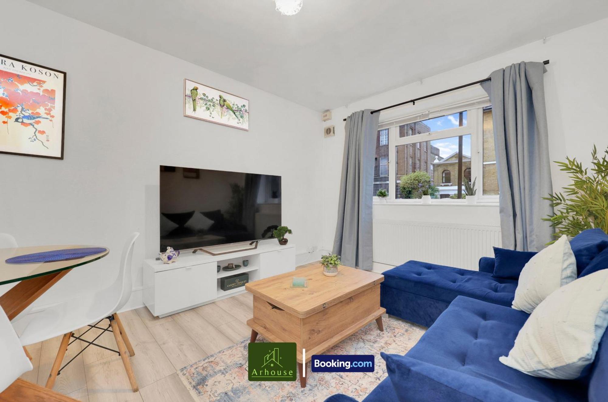 1 Bedroom By Arhouse Short Lets & Serviced Highbury With Free Wifi * Londen