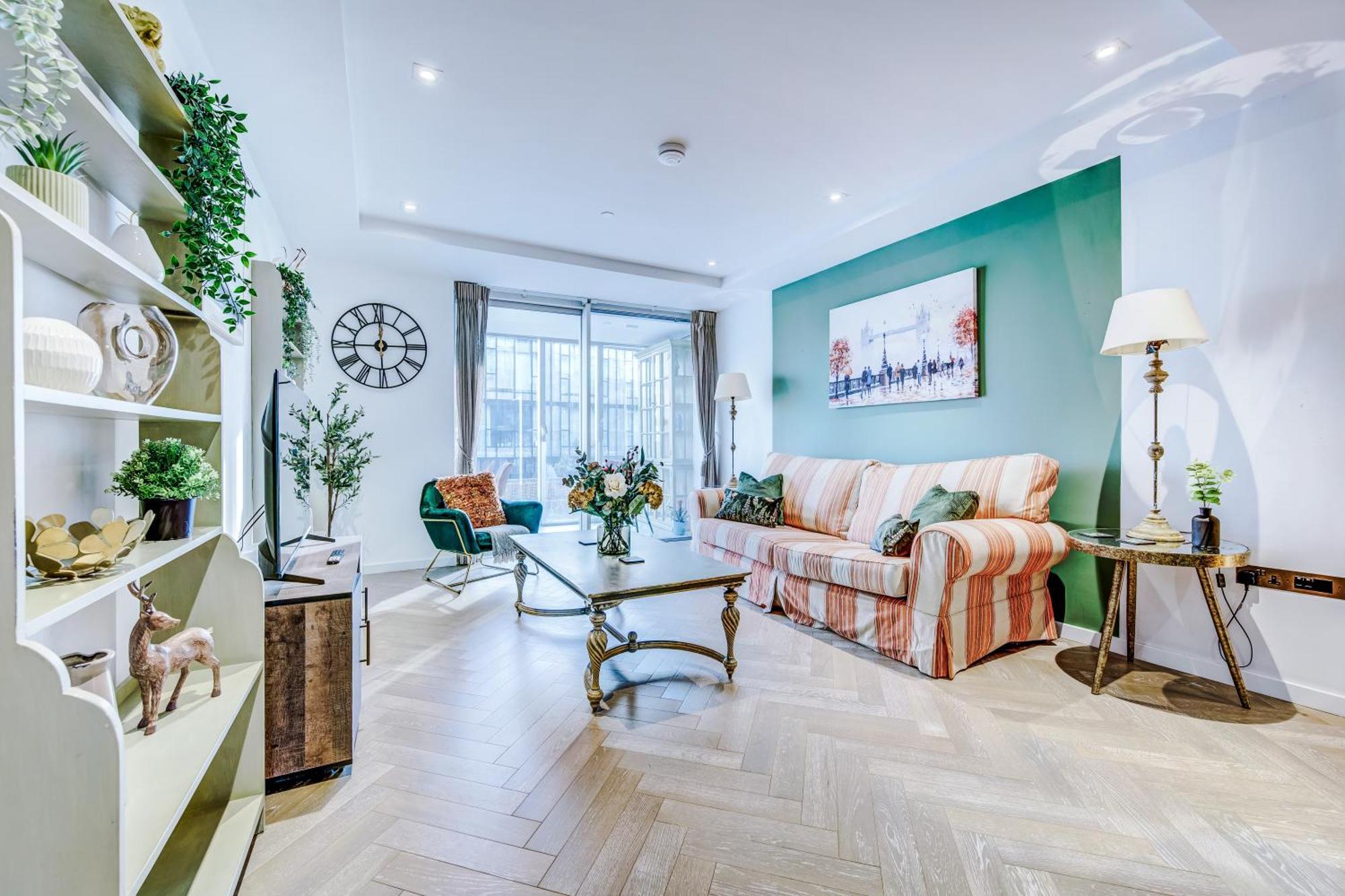 Apartment Pristine In Battersea By 53 Degrees Property, Ideal For Long Term Stays! *