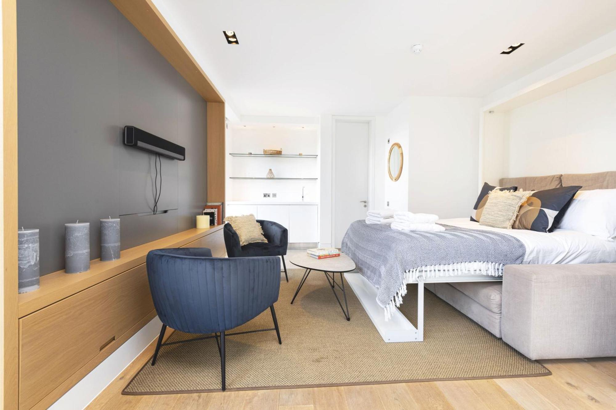 Apartment The Tate Modern Penthouse - Elegant 2-bedroom On Southbank London