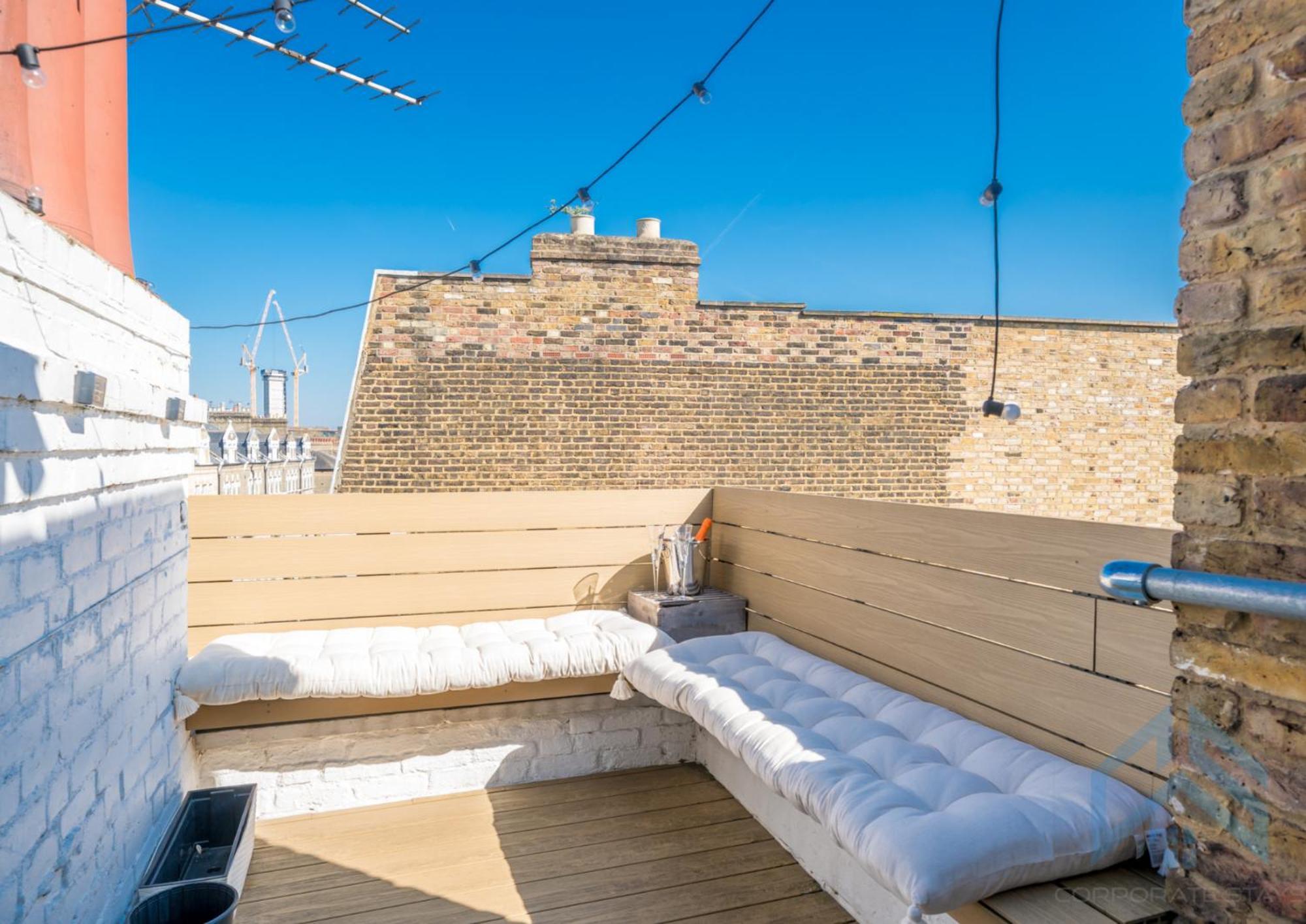 Apartment Boutique 2br With Roof Terrace Near Tube - West Kensington *