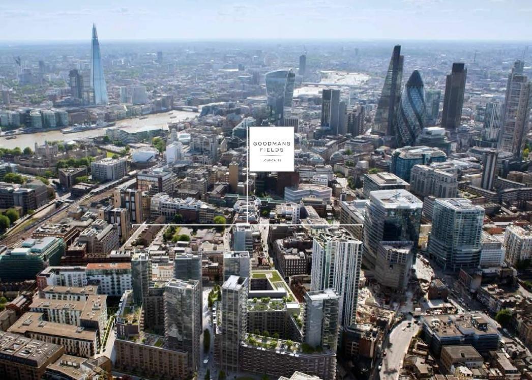 Goodman's Field - Skyline Londres
