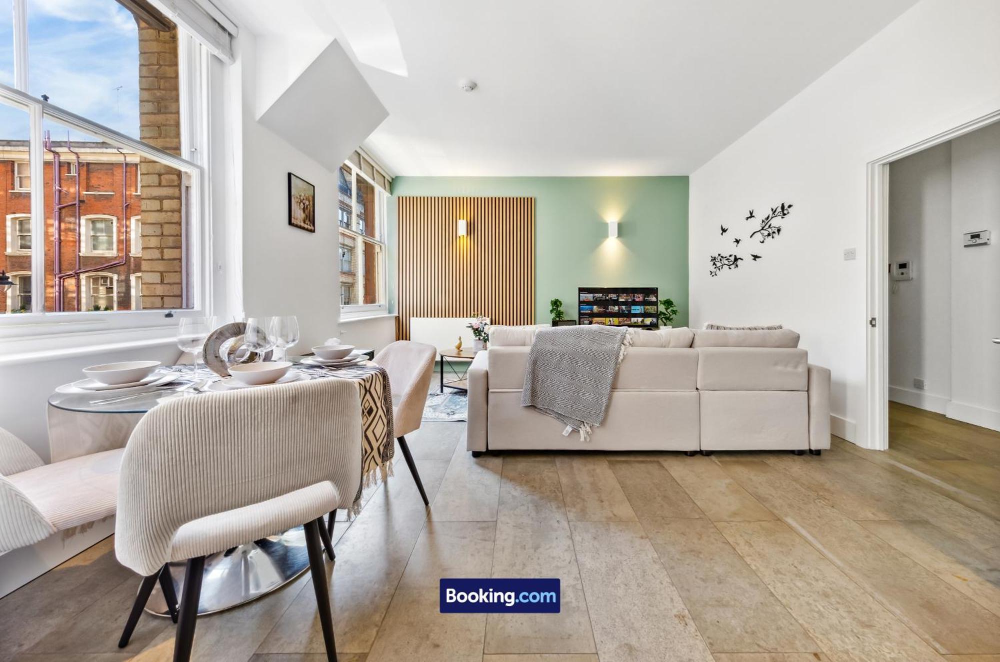 Apartment Farringdon Modern By Smart Short Lets & Serviced With Smart Tv & Free Wifi