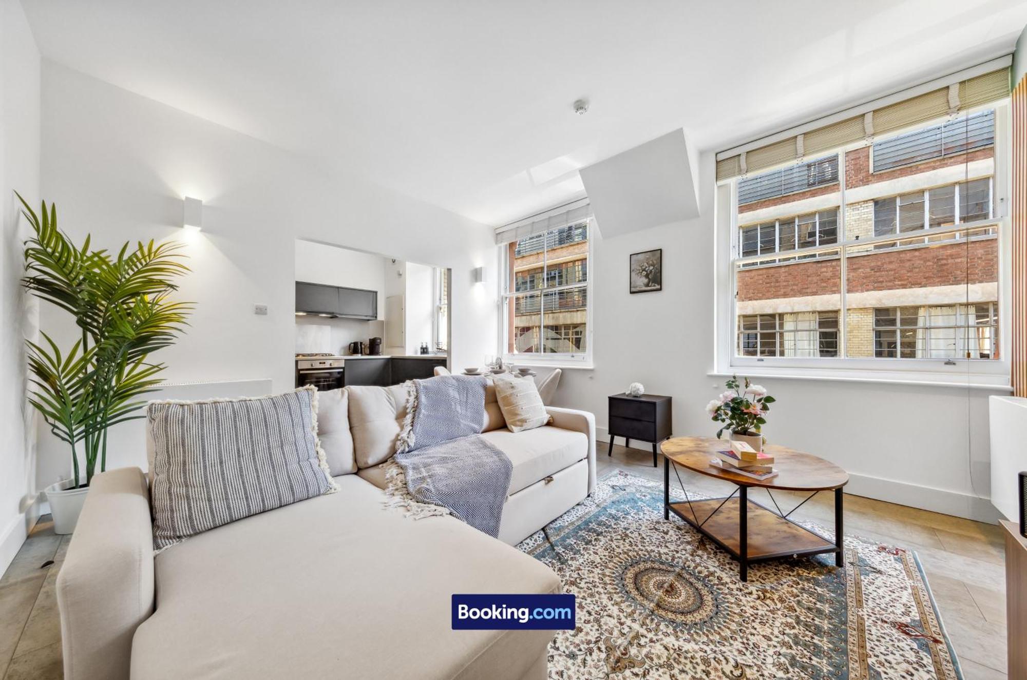 Farringdon Modern By Smart Short Lets & Serviced With Smart Tv & Free Wifi Apartment *