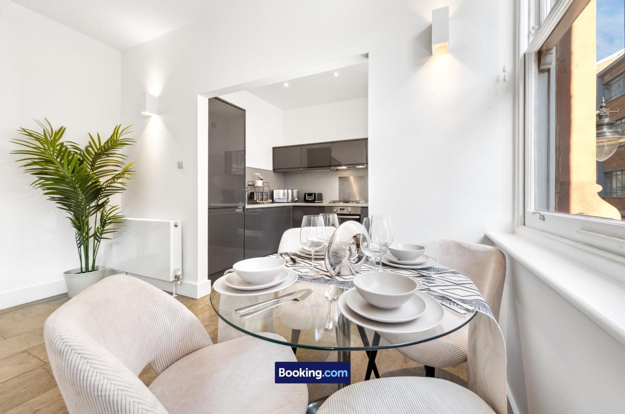 Apartment Farringdon Modern By Smart Short Lets & Serviced With Smart Tv & Free Wifi *