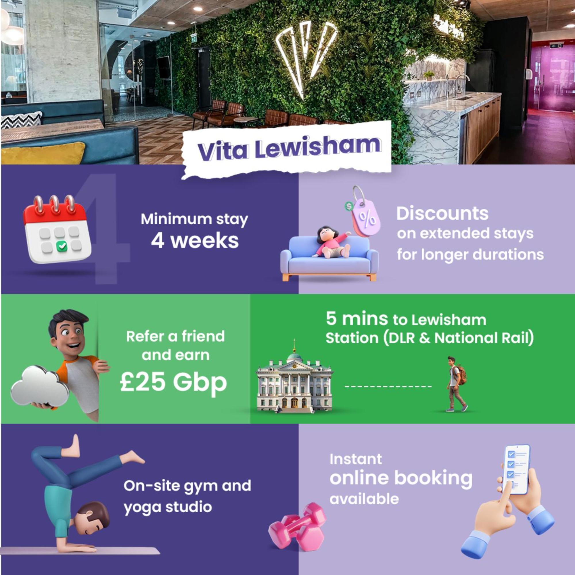 Apartment Student-only Luxury Studio, Lewisham Exchange London