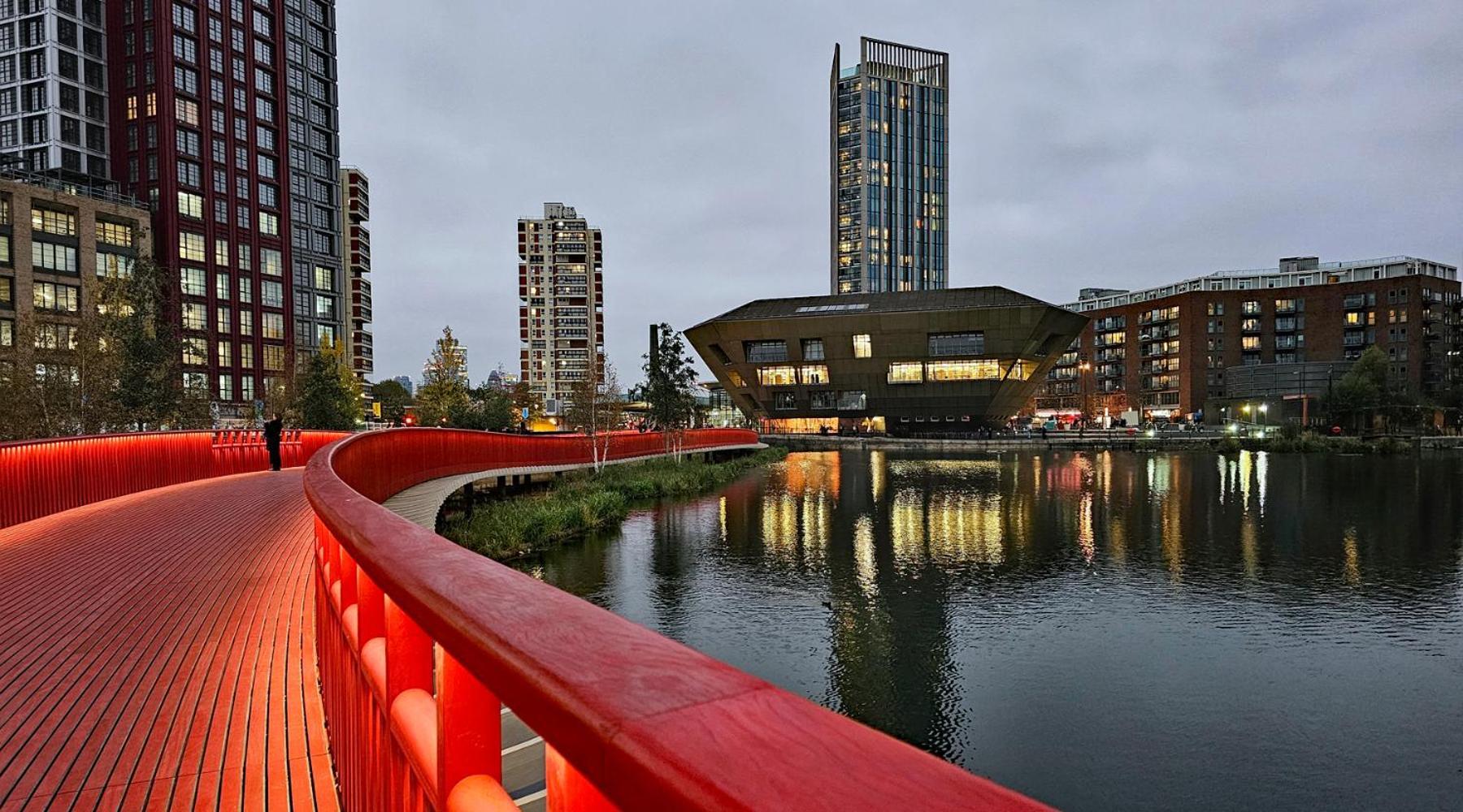 Apartment Modern 2 Bedroom In Canada Water - Stylish By The River Thames *