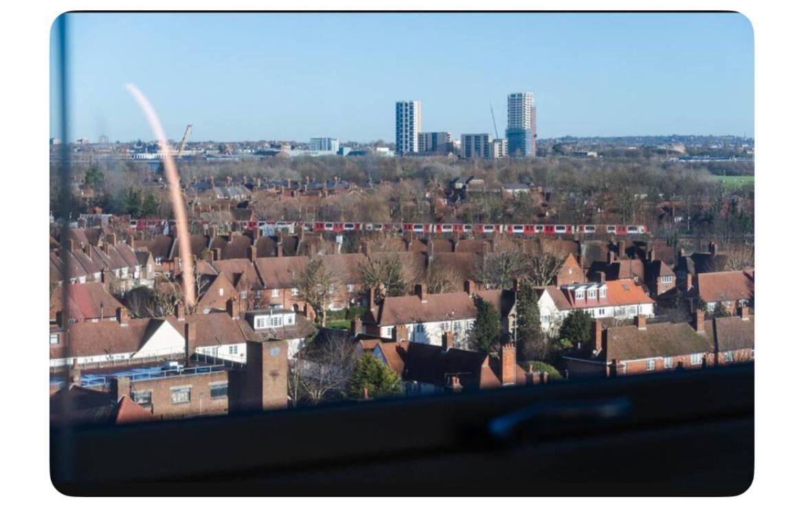 In A Panoramic Flat * London