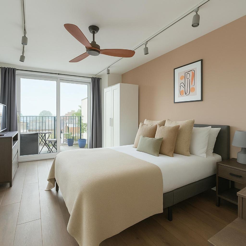 Relaxing Nine Elms - Walk To Cafes, Shops & River Apartment *