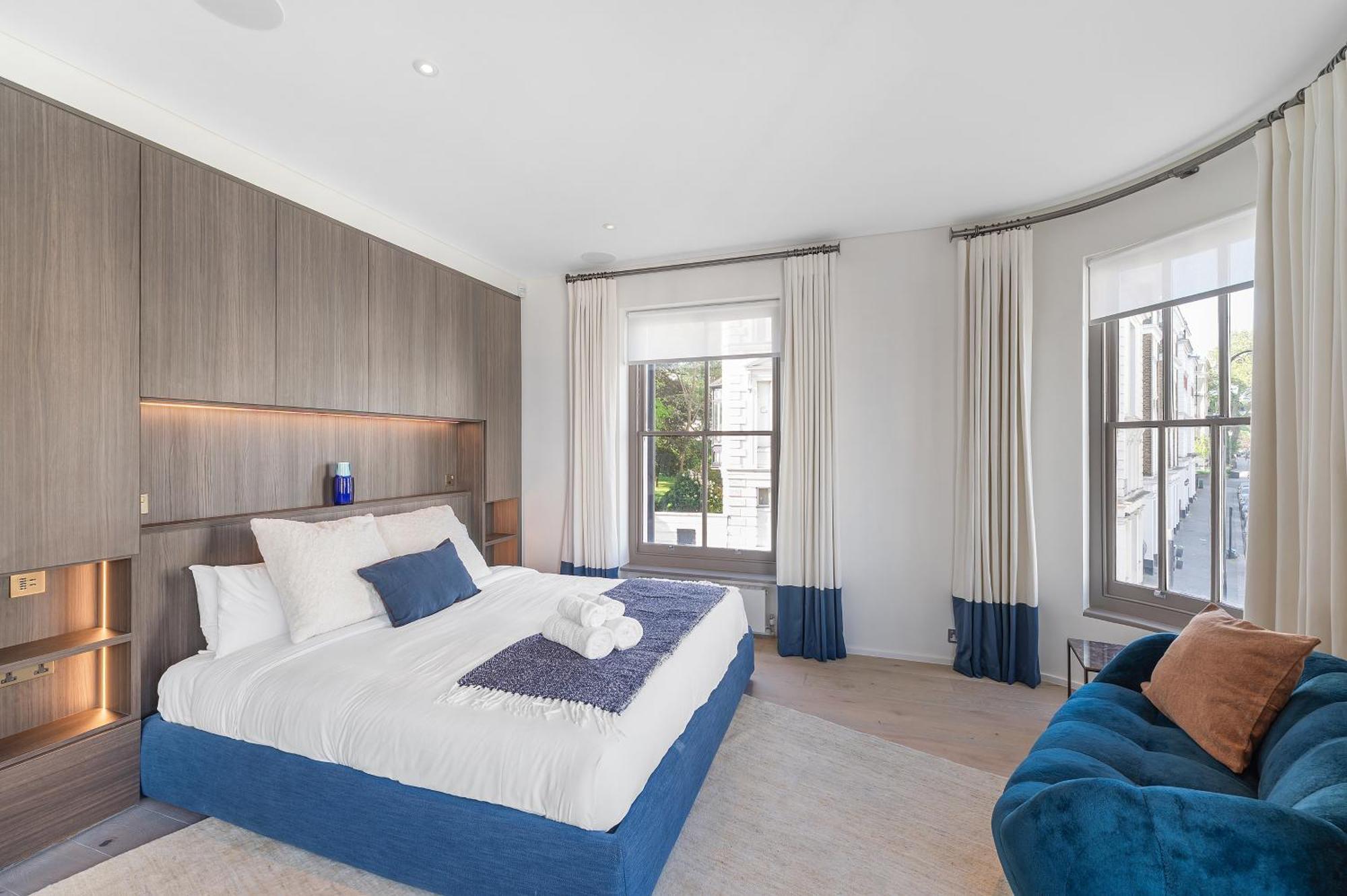 Apartment Brand New Refurbishment Townhouse In Notting Hill Near Portobello Road With Ac Air Conditioning & Roof Terrace *