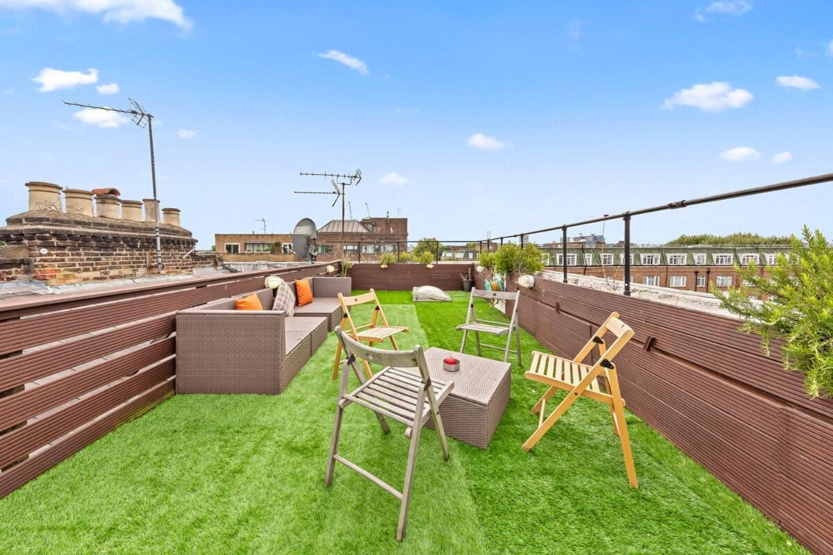 Apartment Spacious Sleep 11 With Terrace In Earls Court Ec99