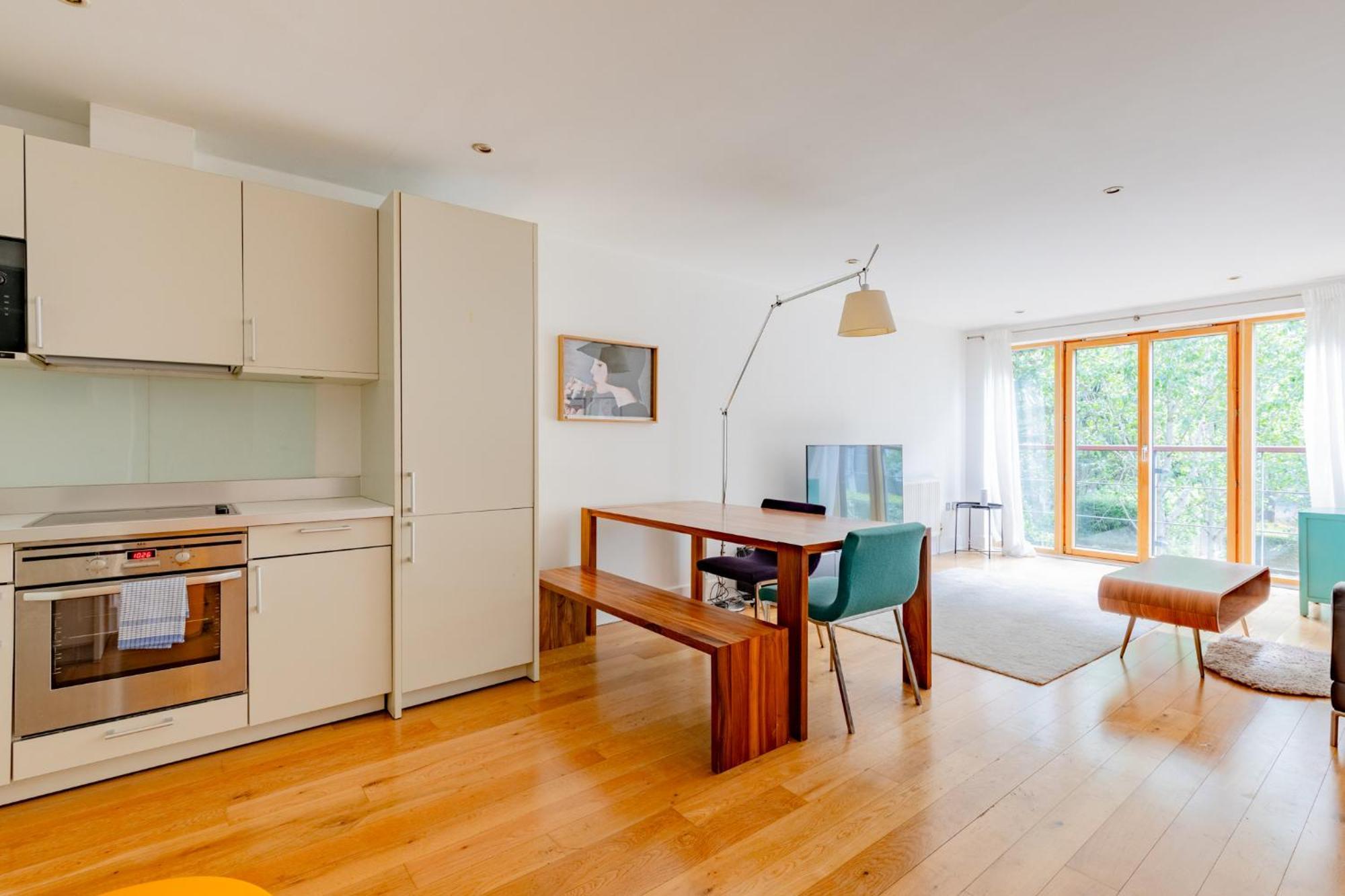 Apartment Stylish 1bd Flat In Gated Community Clapham
