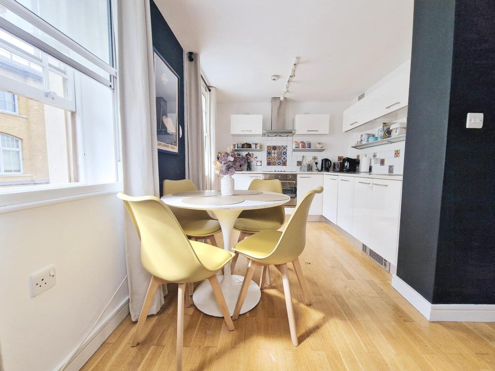 Apartment Kings Cross Station 1 Bed Flat For 4
