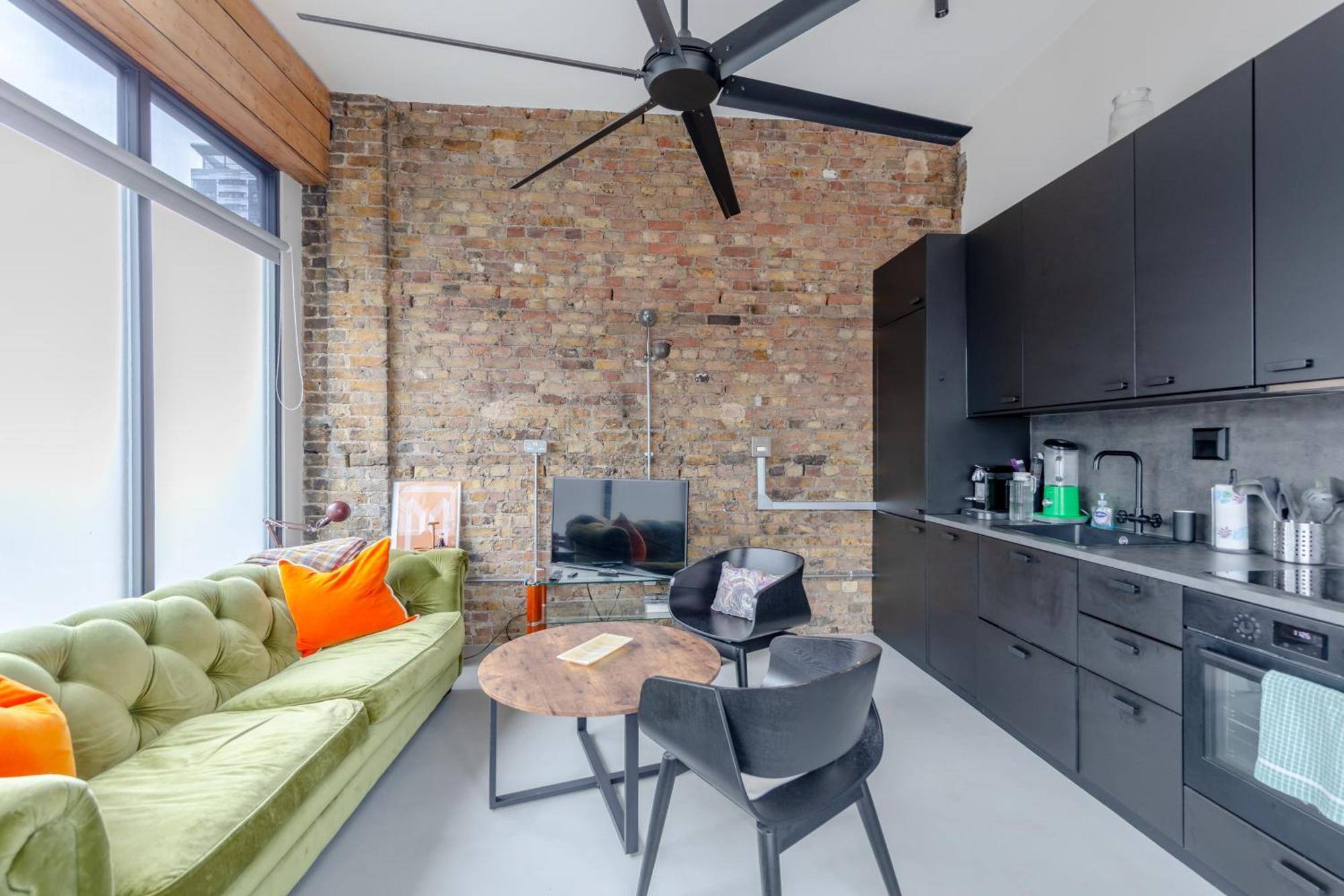 Apartment Sleek & 1bd Flat - Battersea Park *