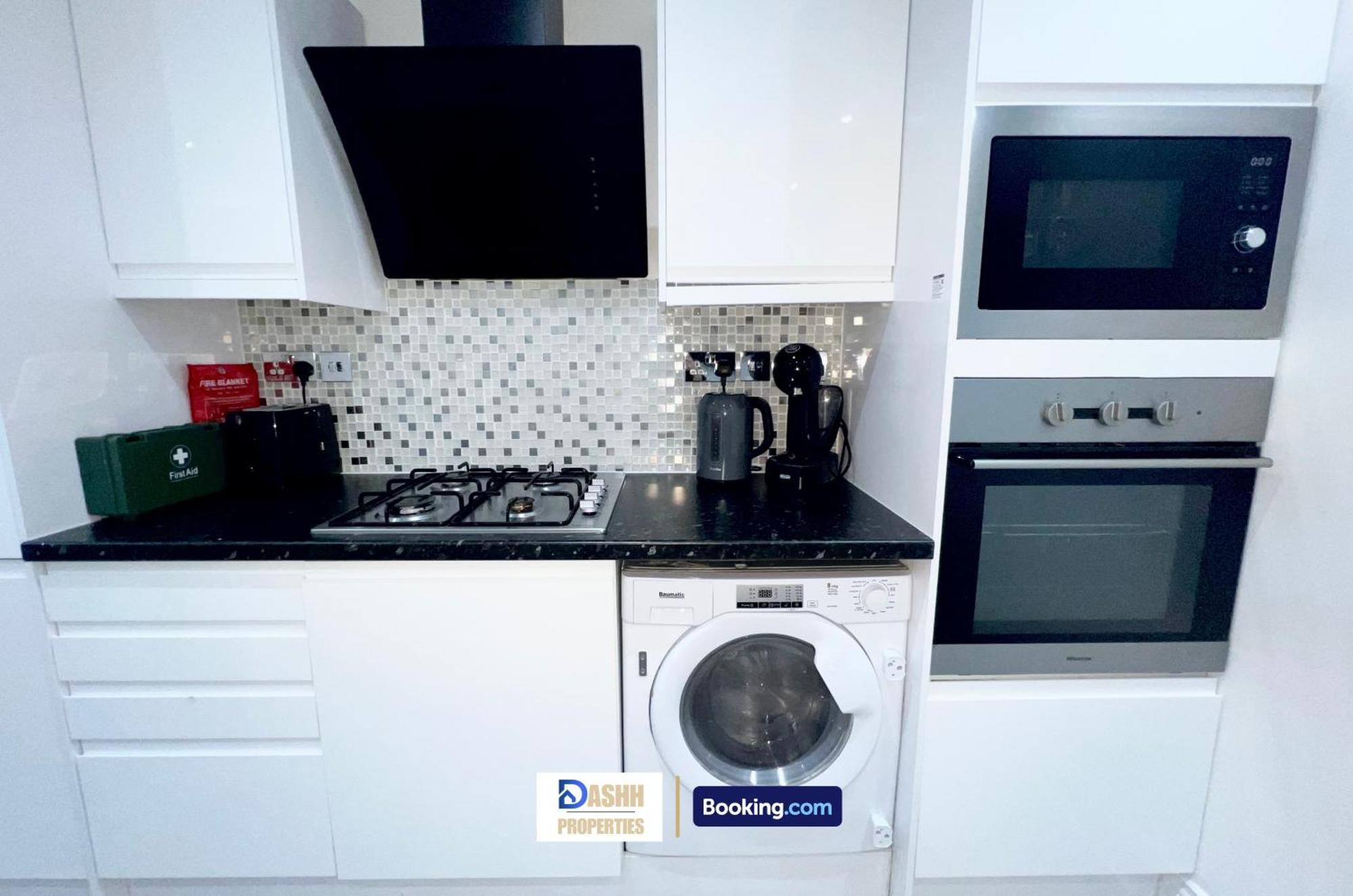 Ferienhaus Three Bedroom By Dashh Short Lets & Serviced In Shepherds Bush Sleeps 9 With Free Wifi
