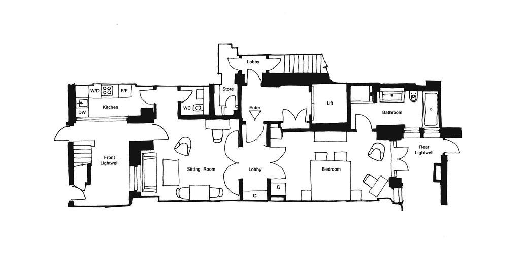 The By The Sloane Club Apartment